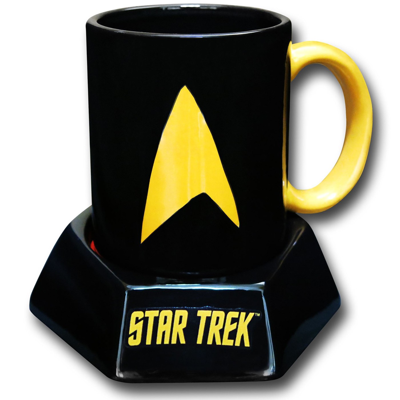 Star Trek Mug with Teleporter Sound Base