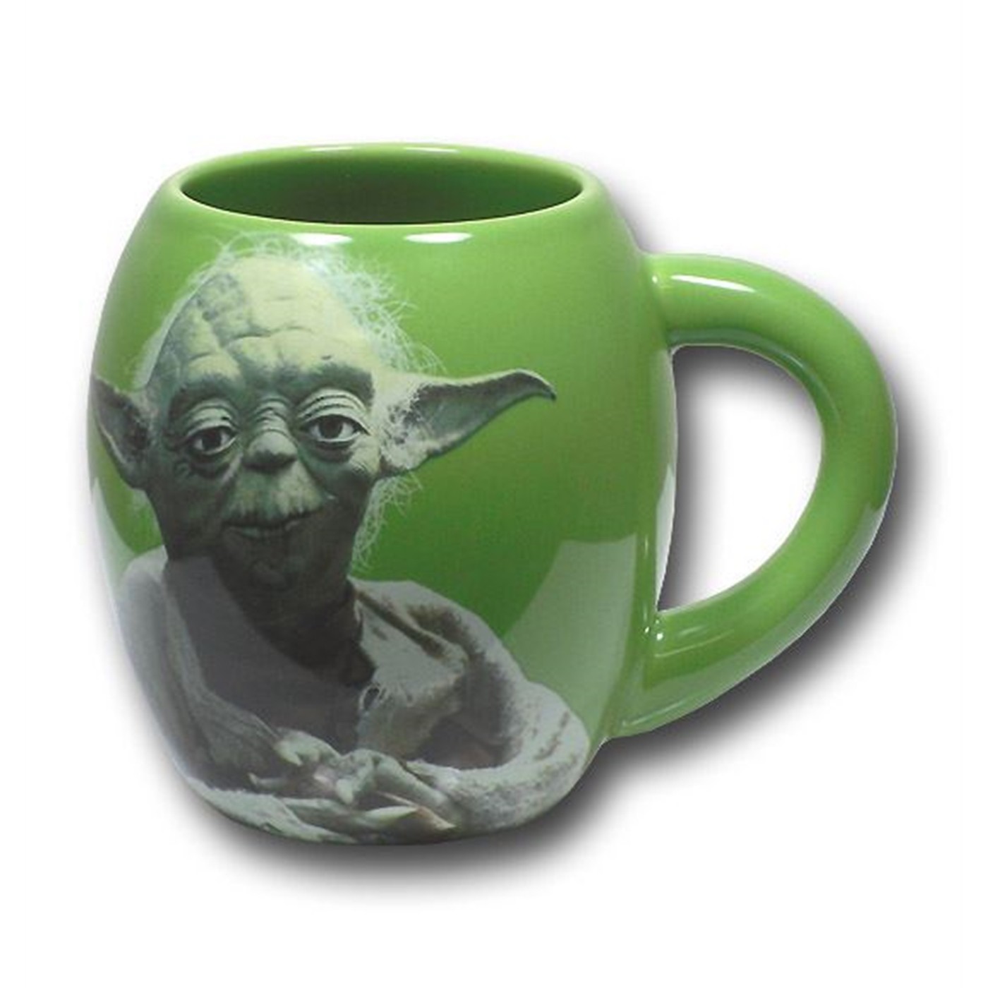 Star Wars Yoda 18 oz. Ceramic Barrel Mug