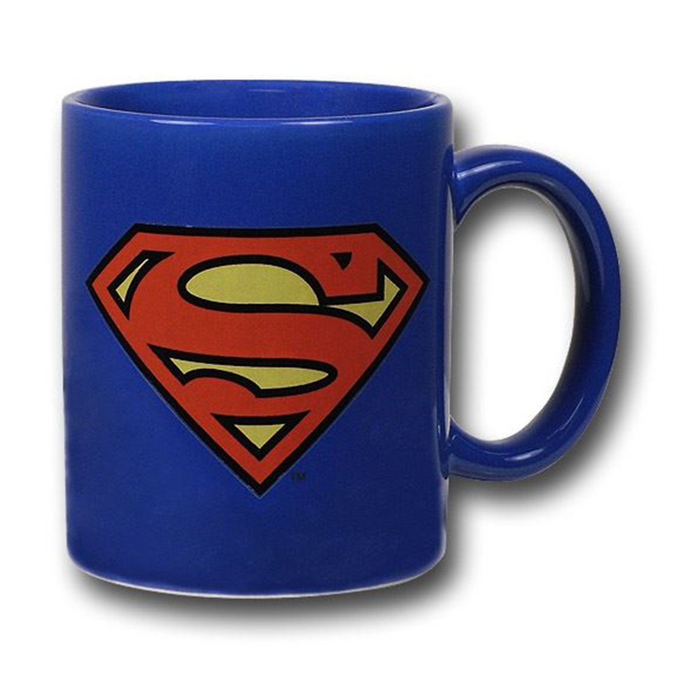 Superman Symbol Royal Blue Ceramic Mug