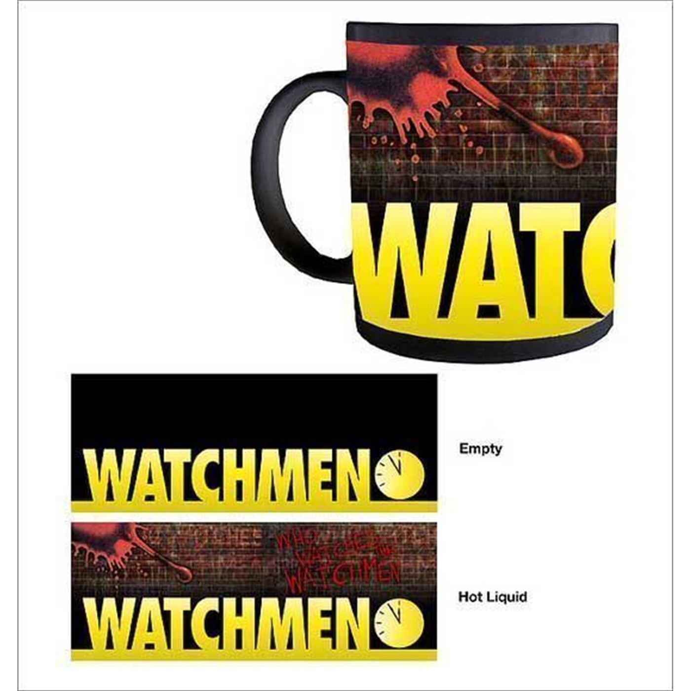 Watchmen Blood Brick Thermal Mug