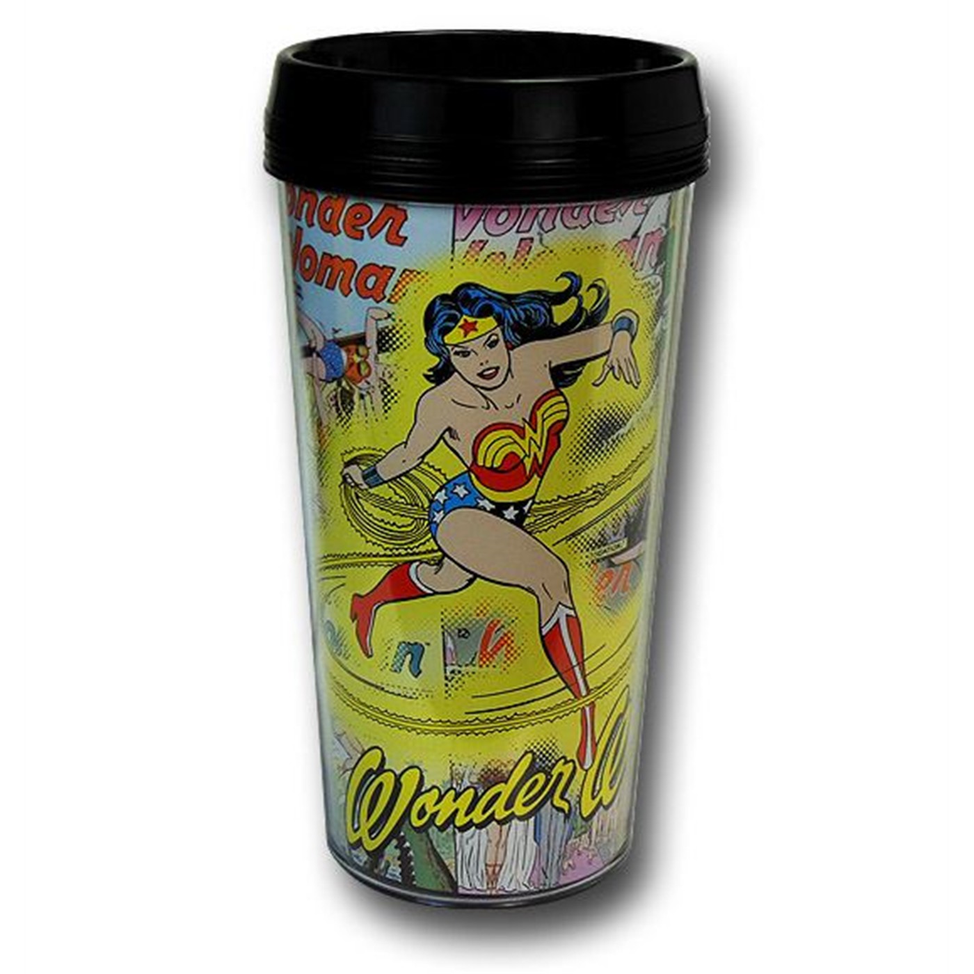 Wonder Woman Travel and Ceramic Mug 2-Pack