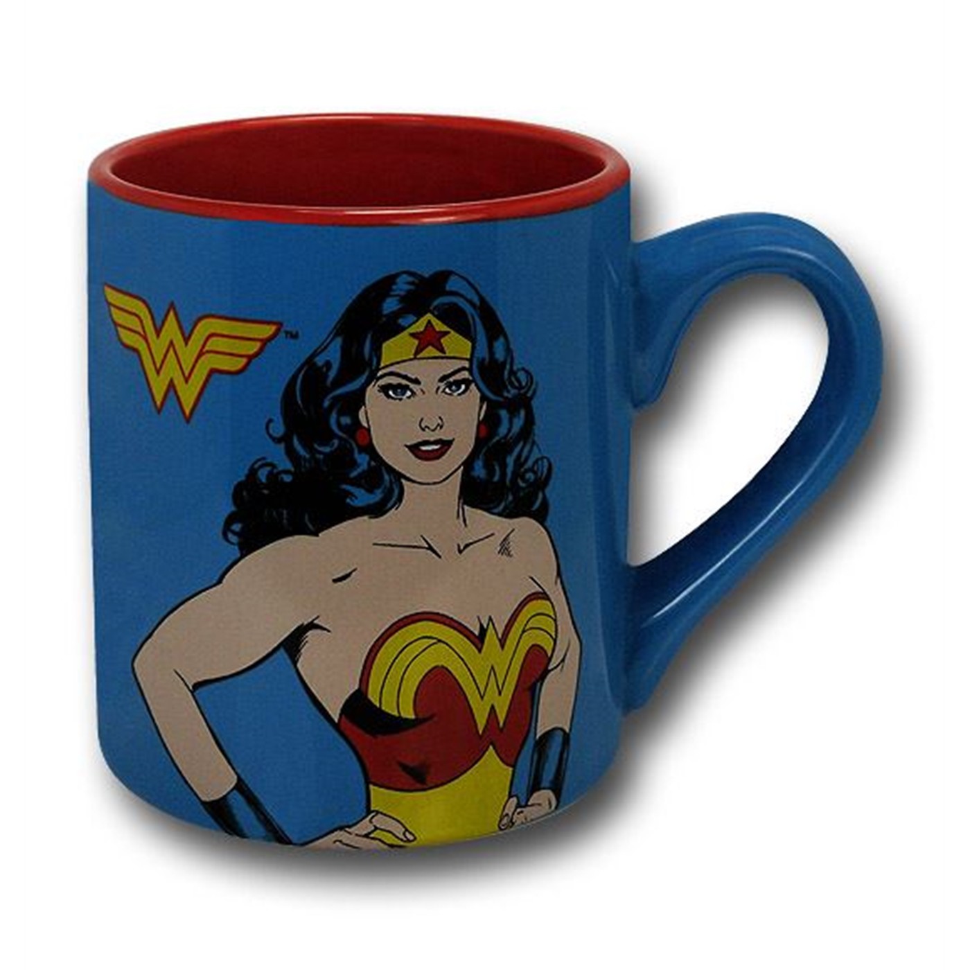 Wonder Woman Blue Hero Pose Mug