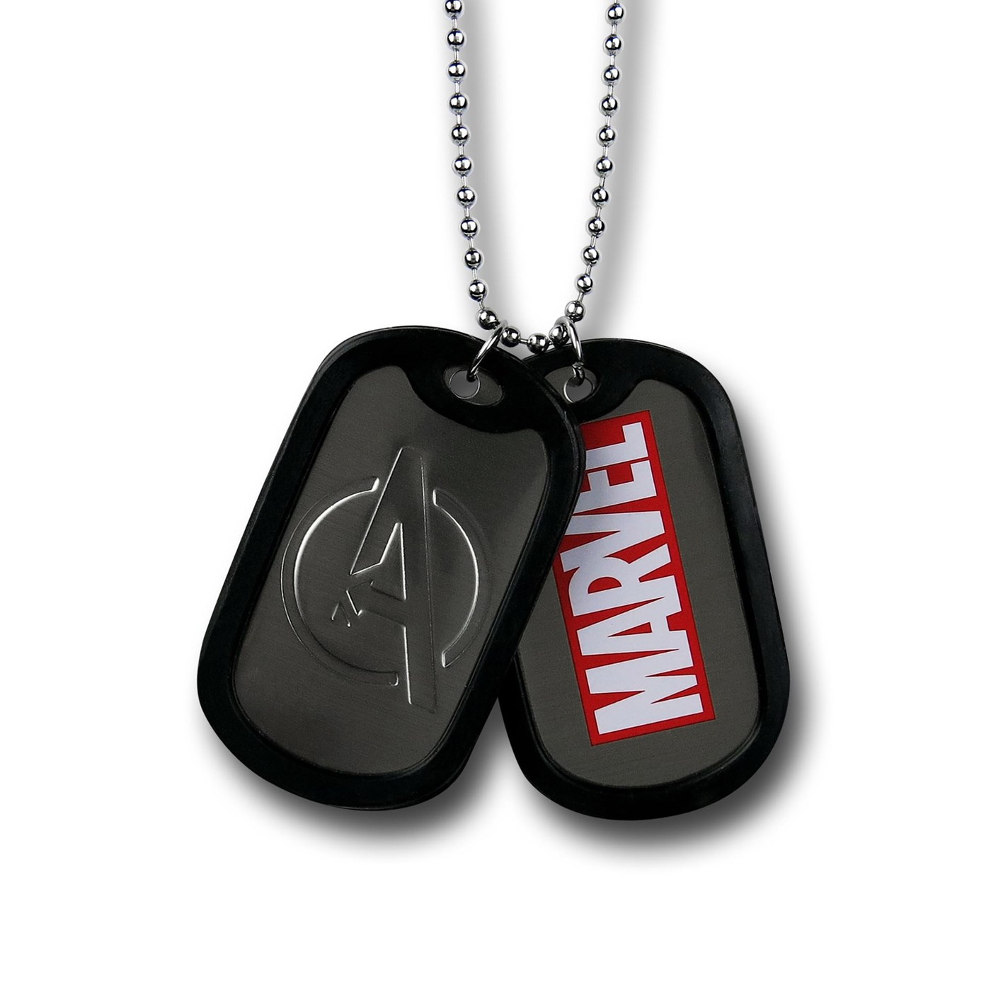 Avengers Symbol & Image Dog Tag Necklace