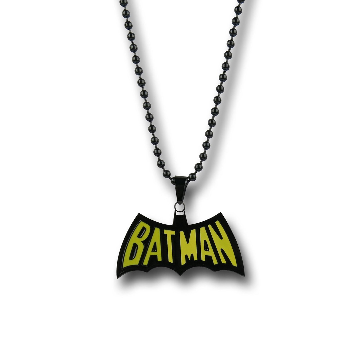 Batman Retro Logo Necklace w/ Box