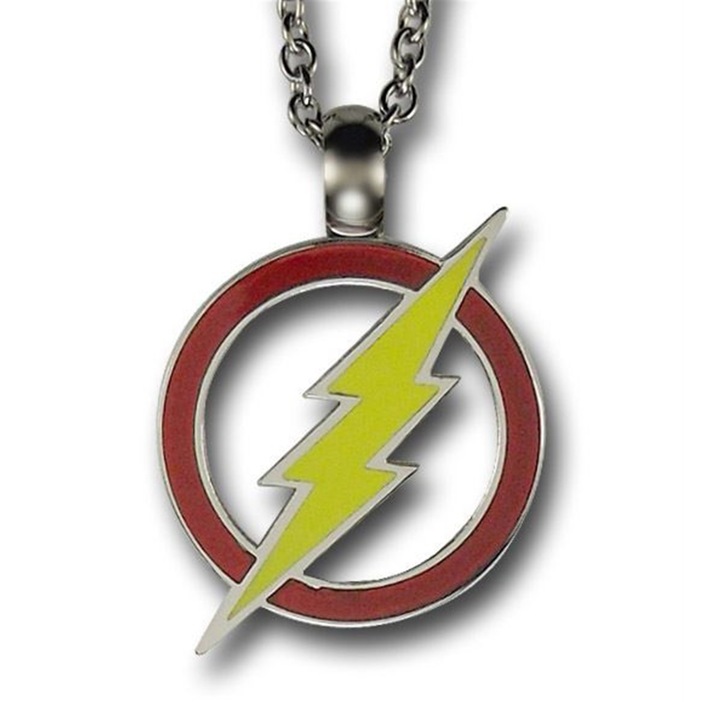 Flash Symbol Die Cut Outline Symbol Necklace