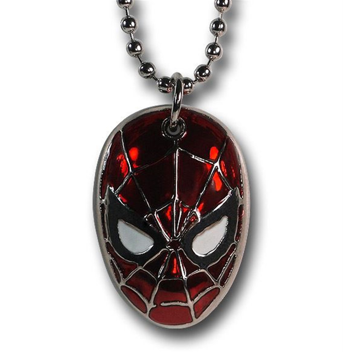 Spiderman Mask Necklace