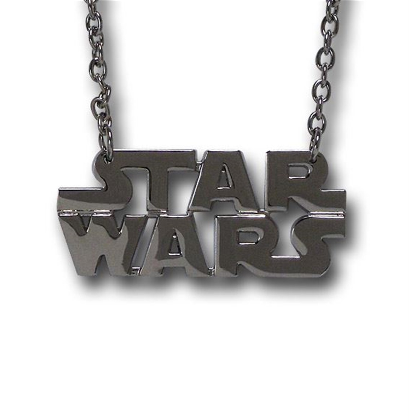 Star Wars Chrome Logo Necklace