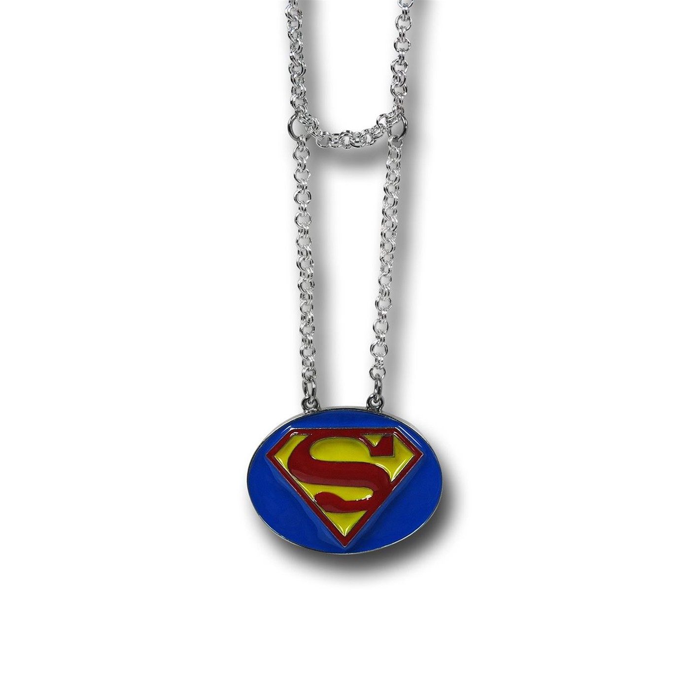 Superman 3D Symbol Necklace