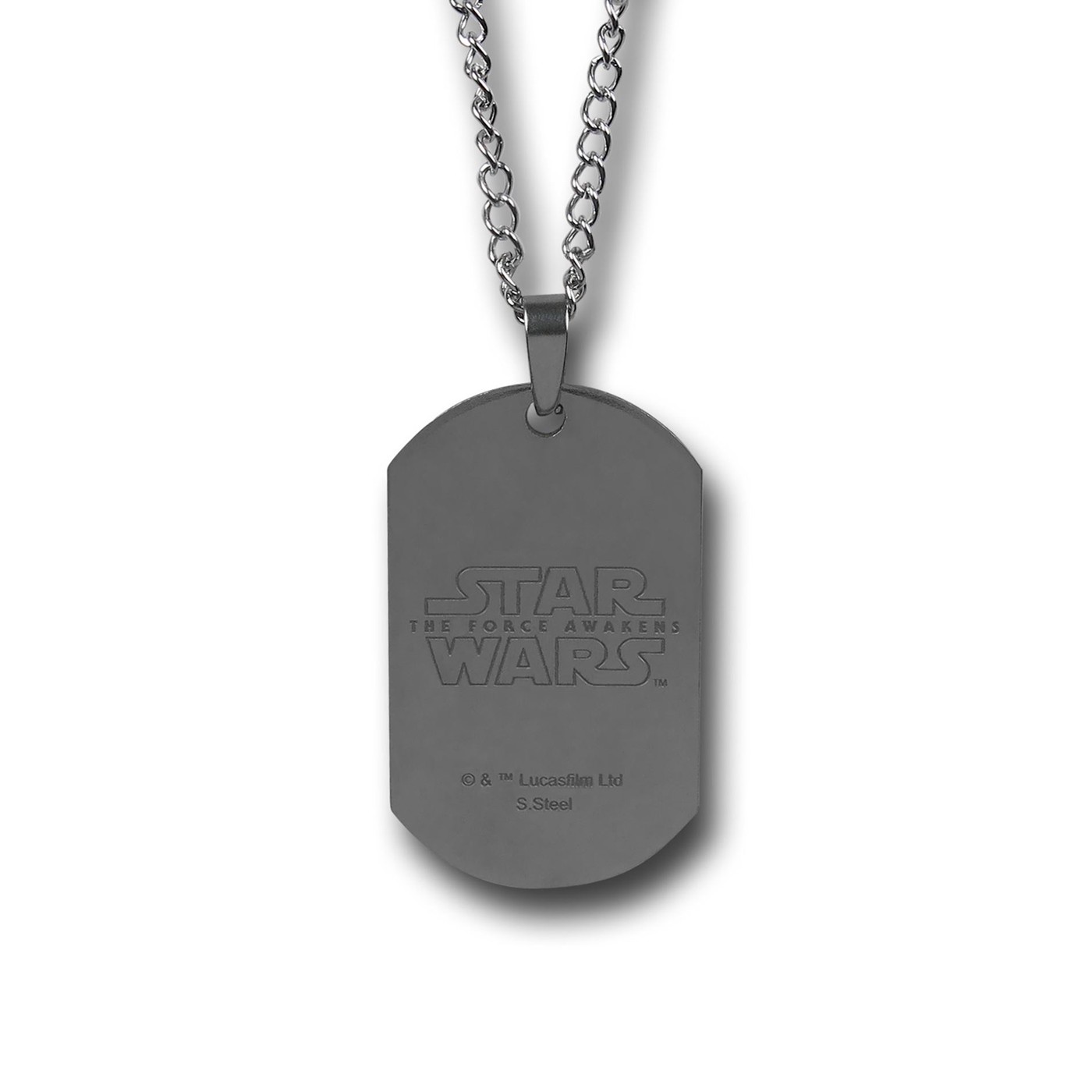 Star Wars Force Awakens X-Wing Dog Tag Necklace