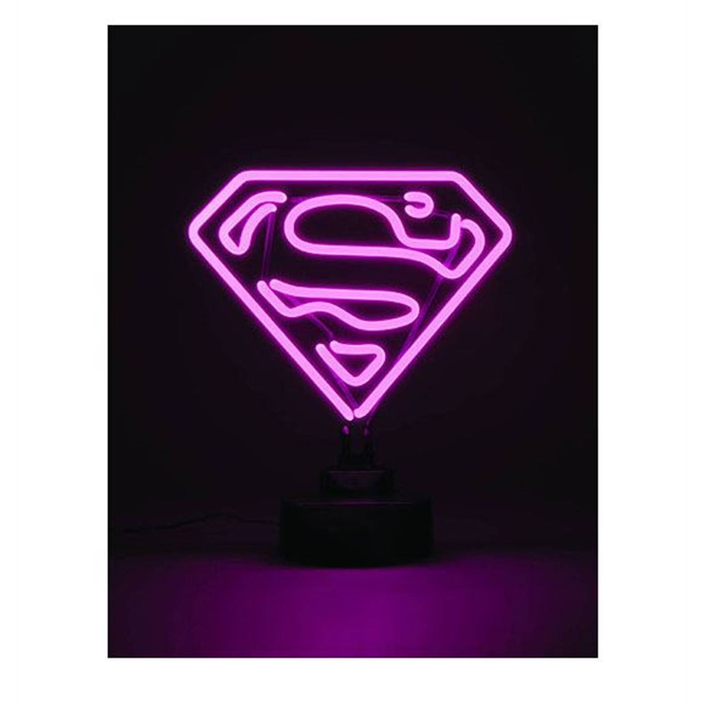 Supergirl Symbol Mini Neon Sign