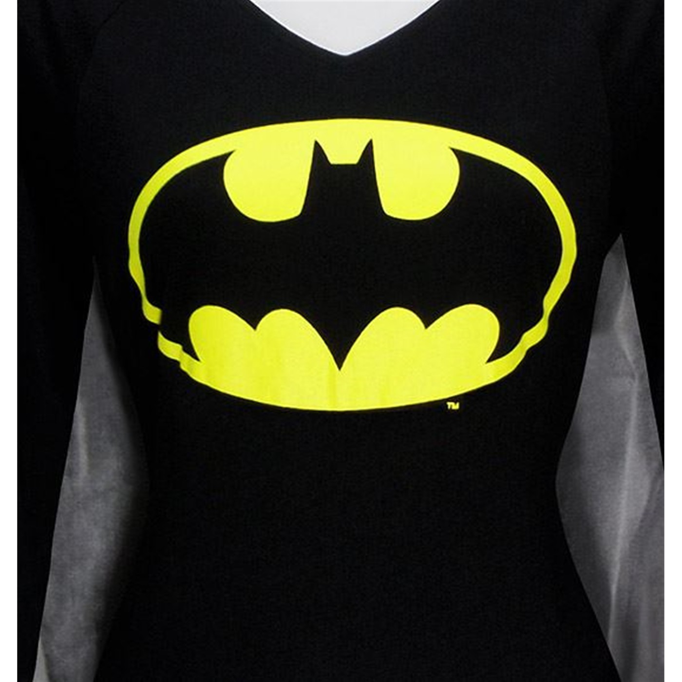 Batgirl Women's Night Shirt w/Hood and Cape