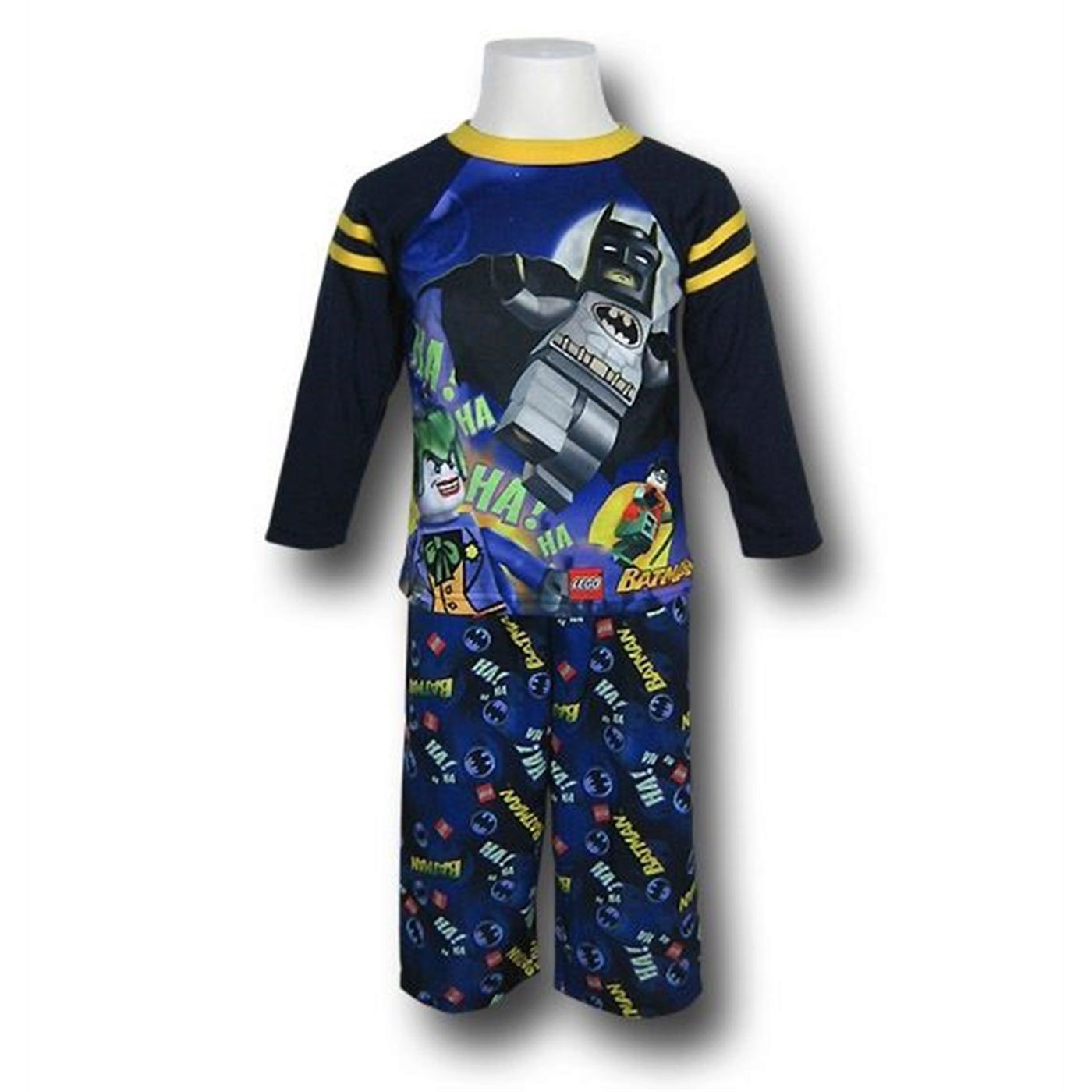 Lego Batman and Joker HA HA Pajamas