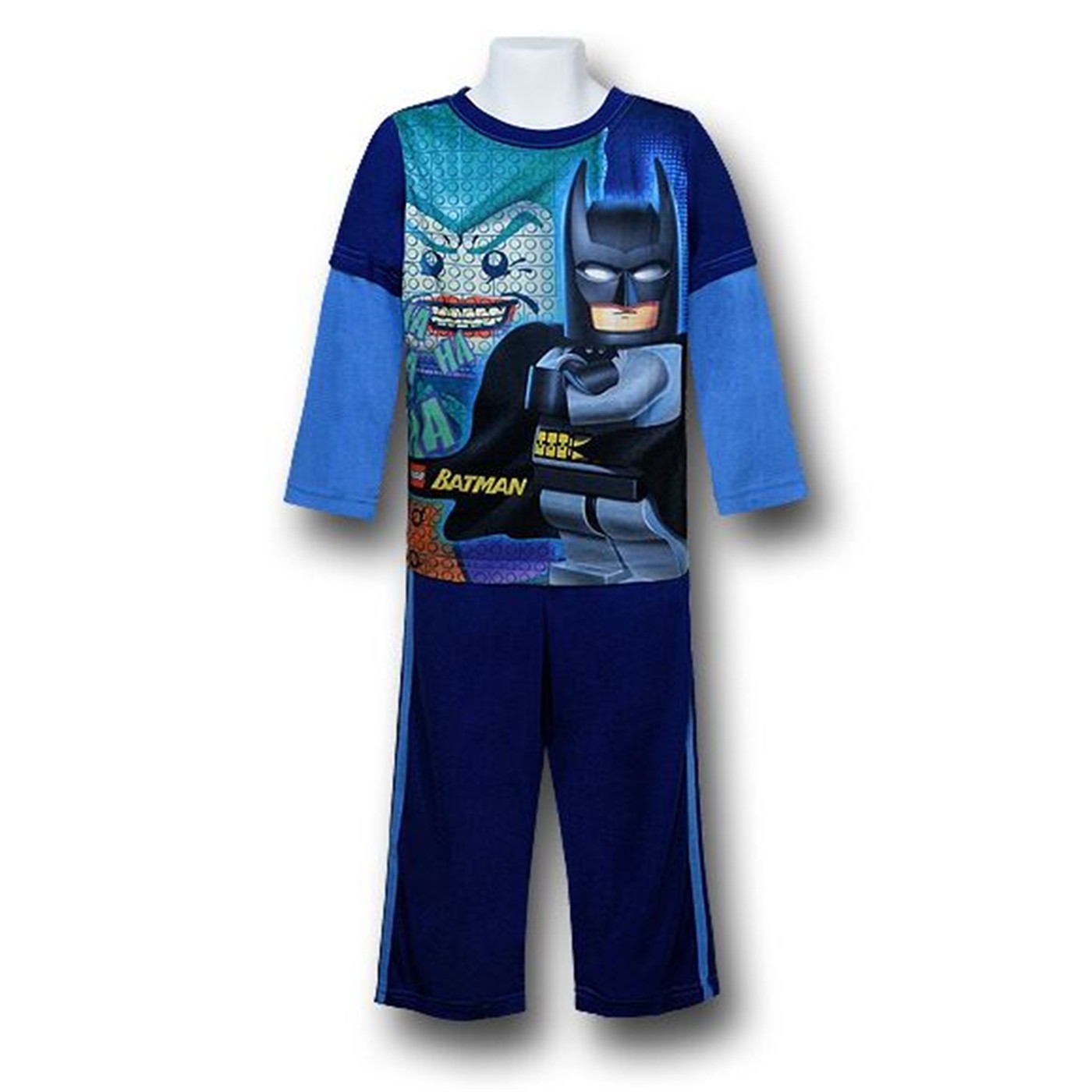 Batman & Joker Lego Blocks Kids Pajamas