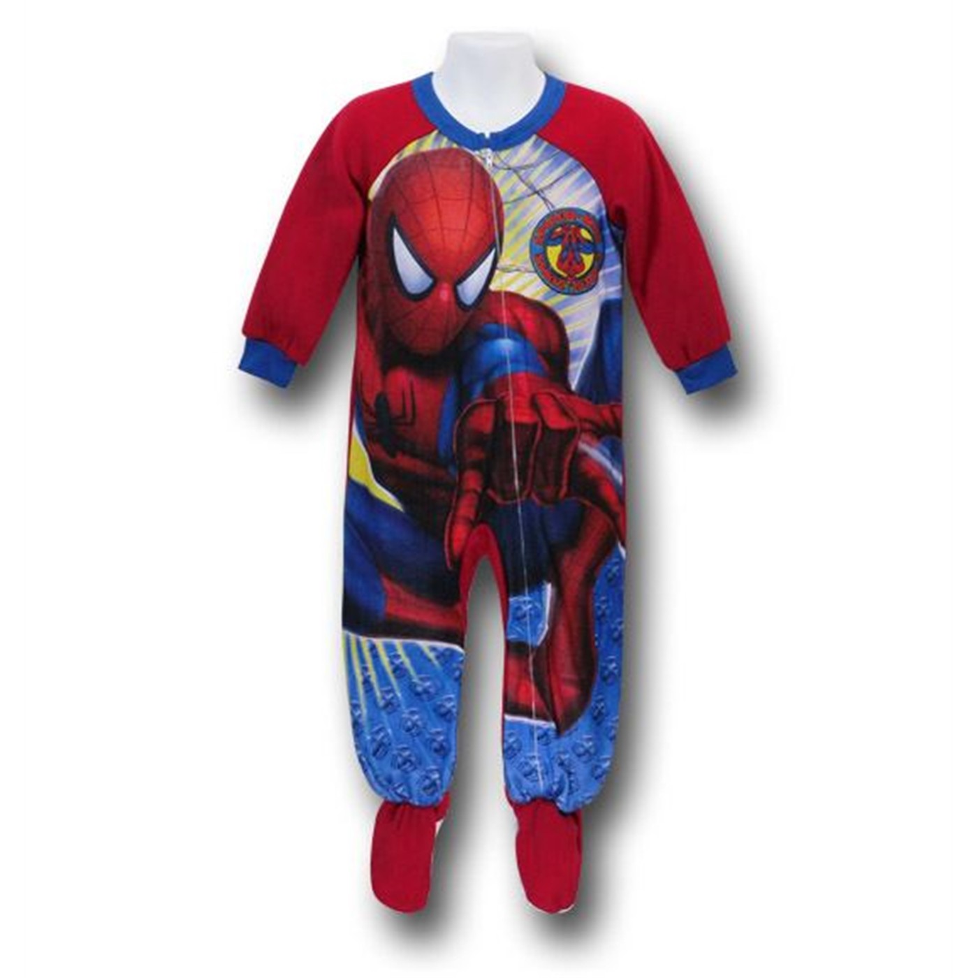Spiderman Kids 1 Piece Web-Shooter Footie