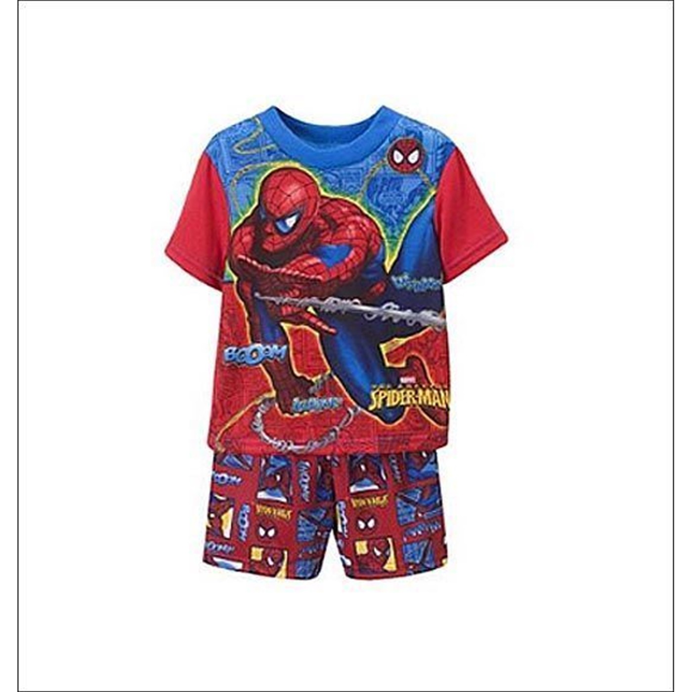 Spiderman Toddler 2 Piece Pajama Set- Toddler 2T