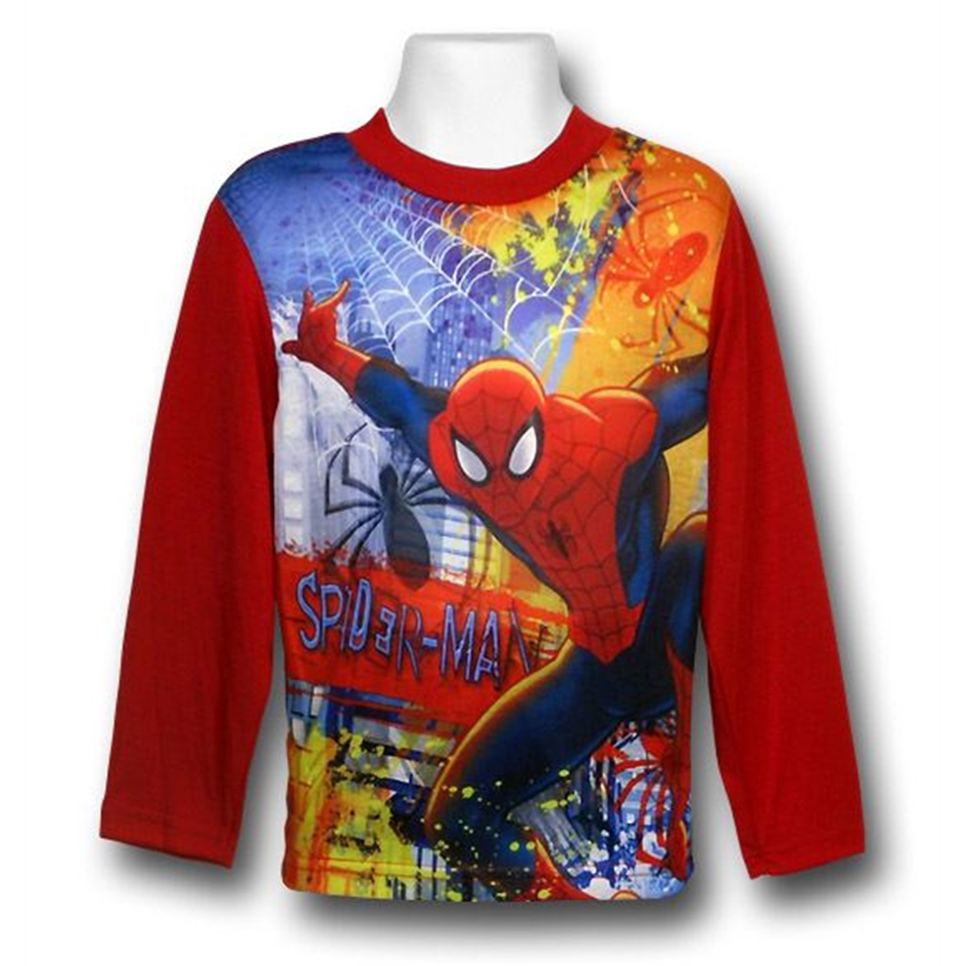 Spiderman Kids Ultimate Spidey Pullover Pajamas