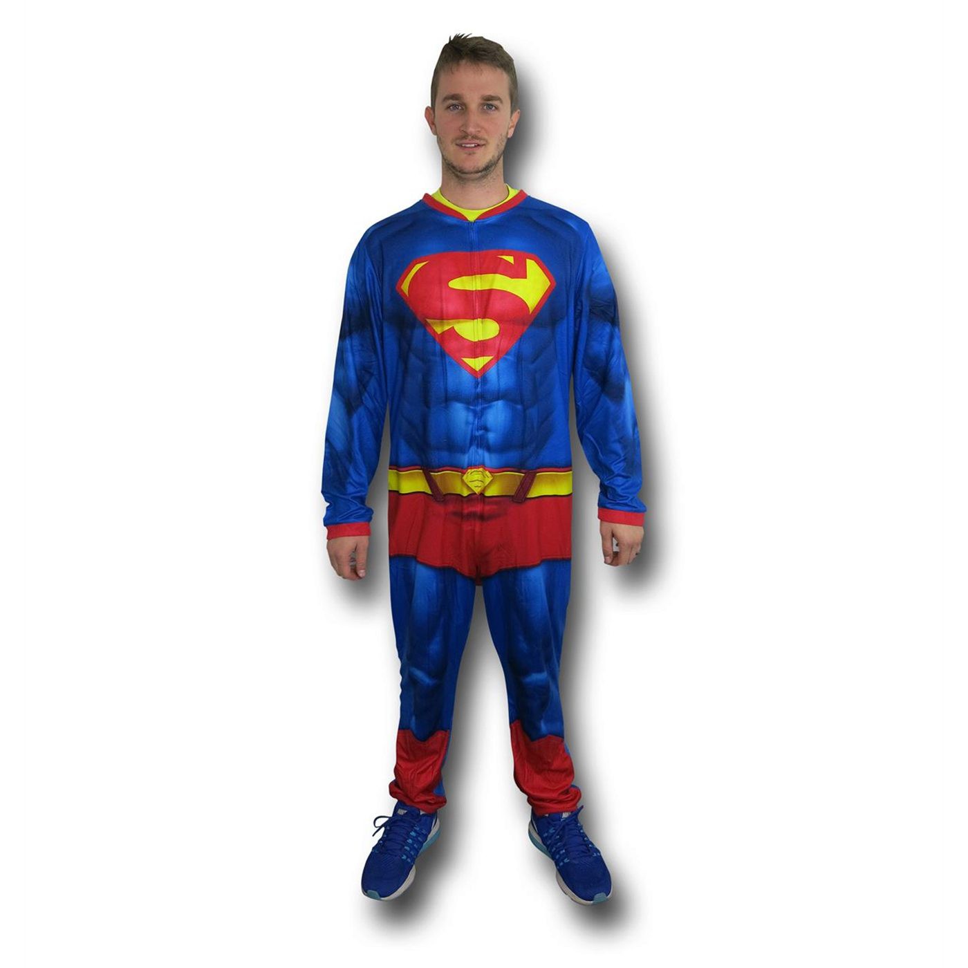 Superman Big Shield Sublimated Union Suit