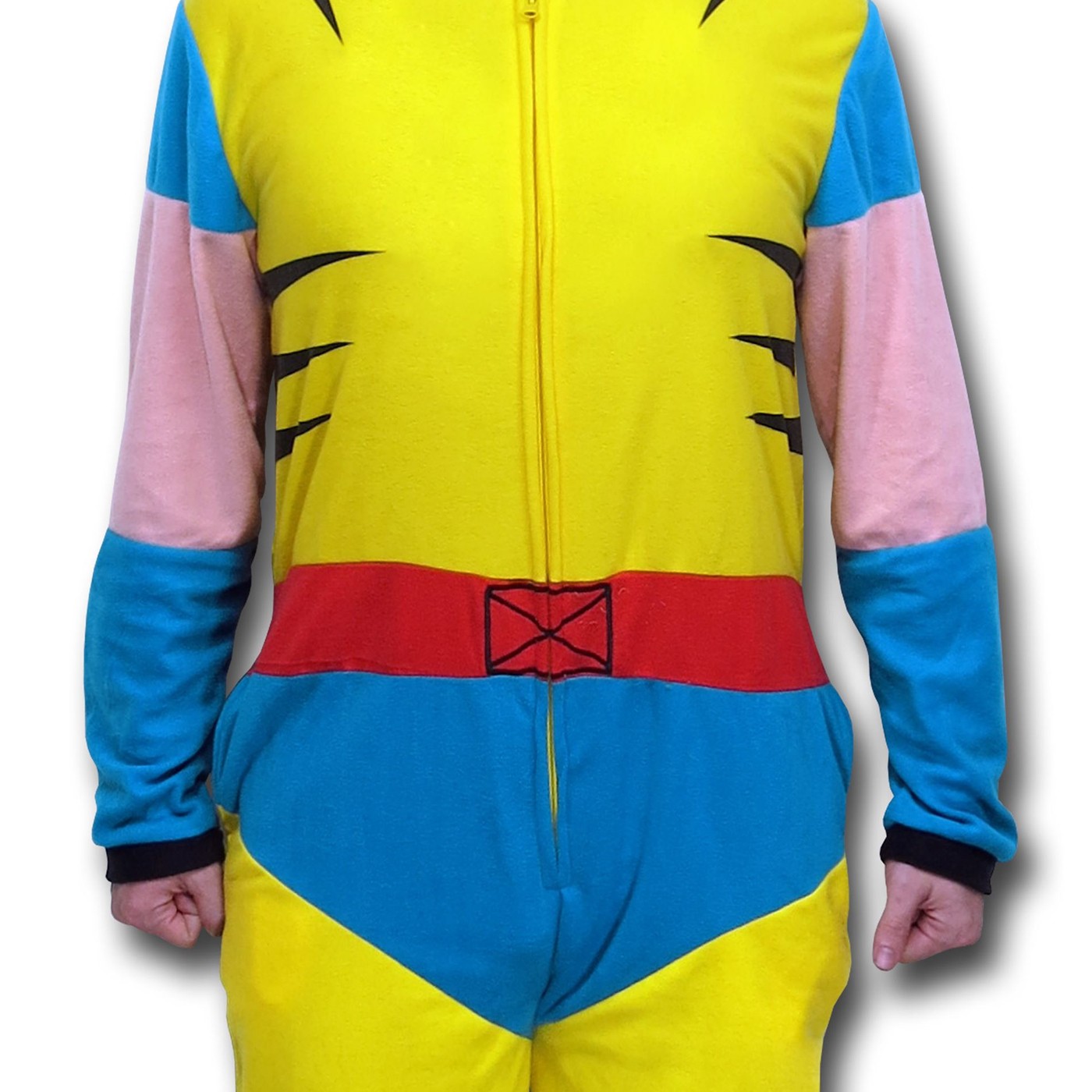 Wolverine Retro Costume Union Suit Pajamas