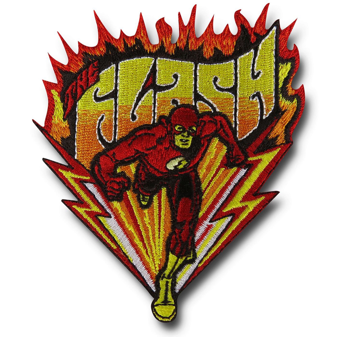 Flash Running Fire Patch