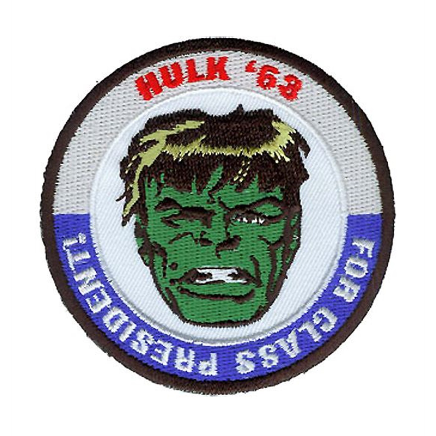 Hulk For Class President Patch
