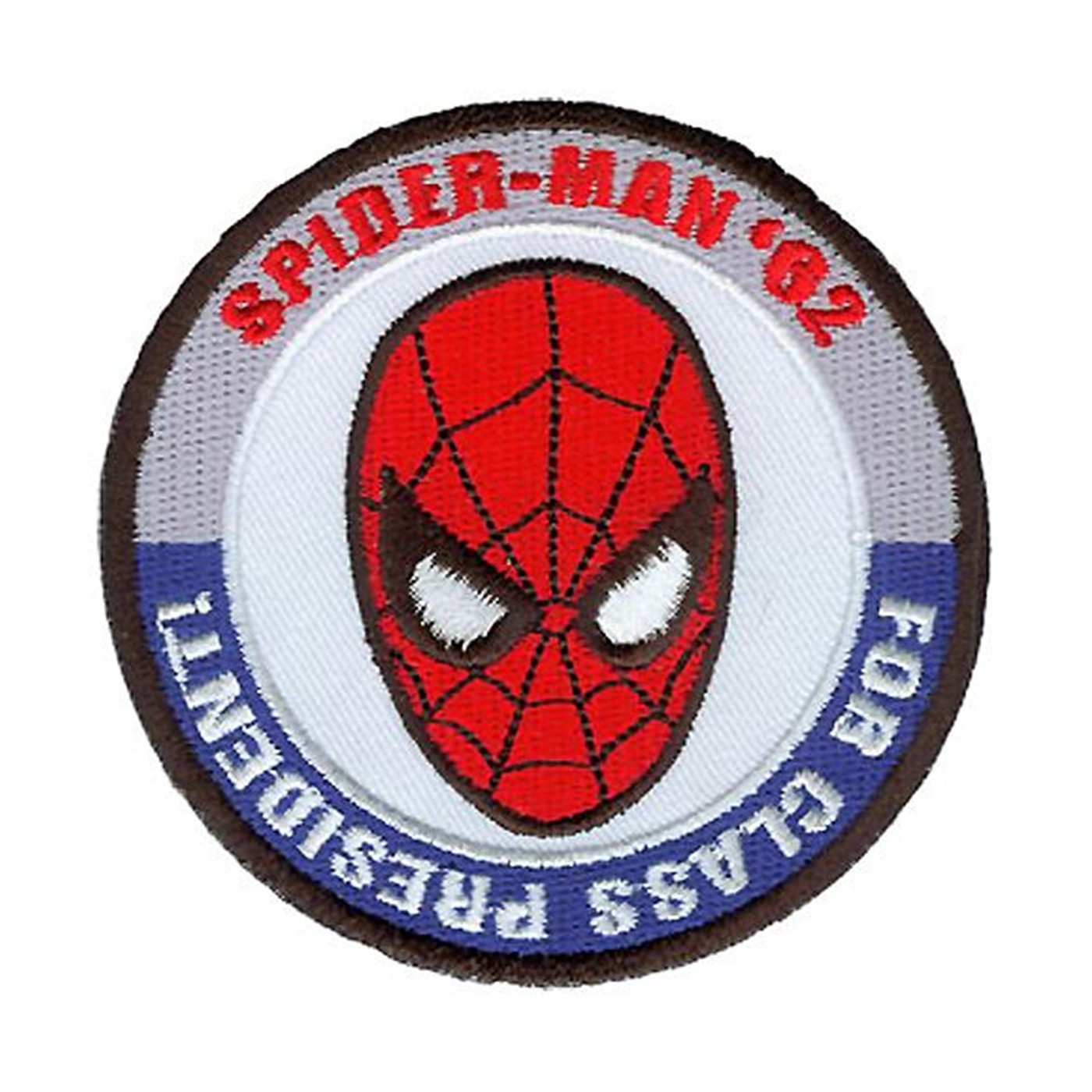 Spiderman For Class President Patch