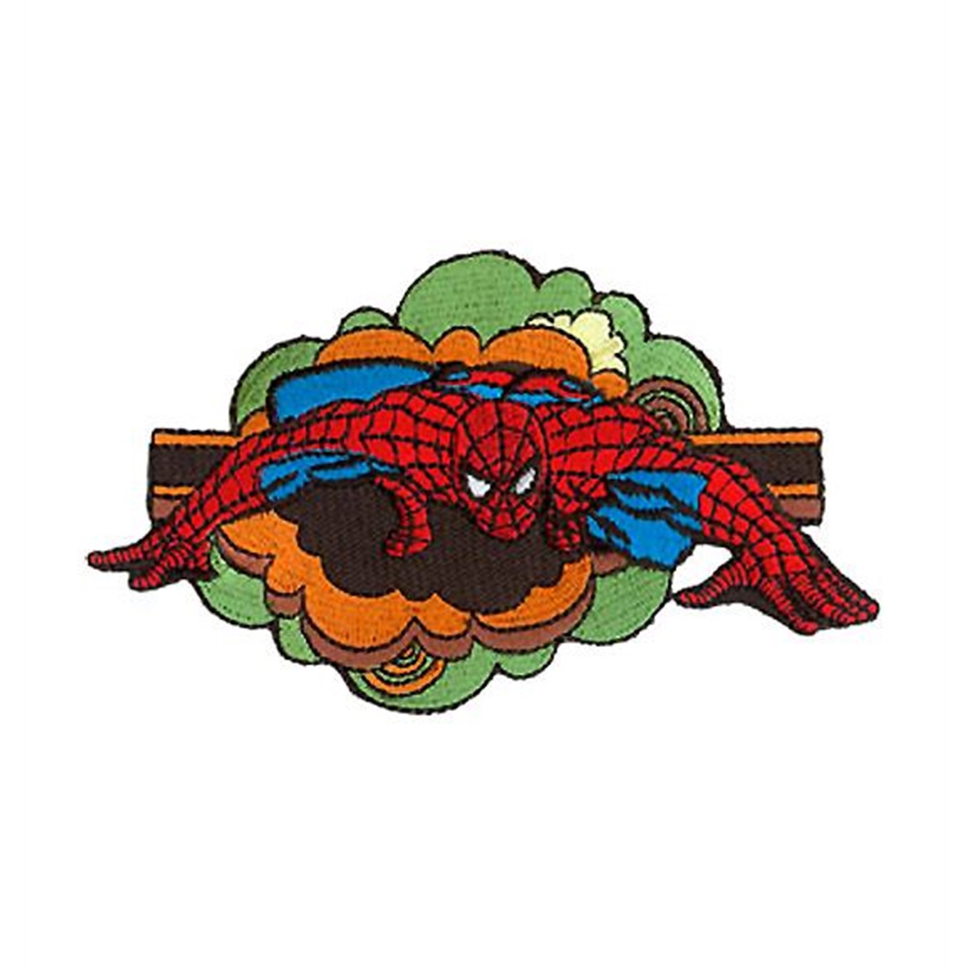 Spiderman Psychedelic Clouds Patch