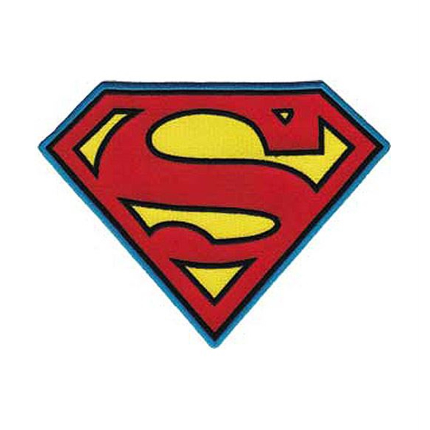 Superman Symbol 8 Inch Patch.