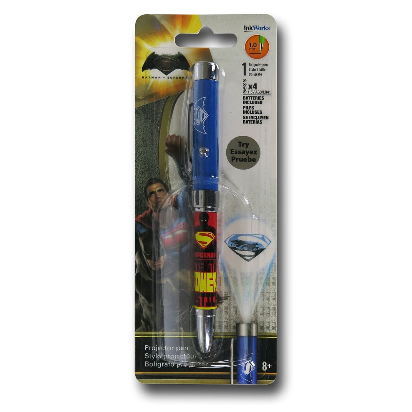 1 X Superman Projector Pen 