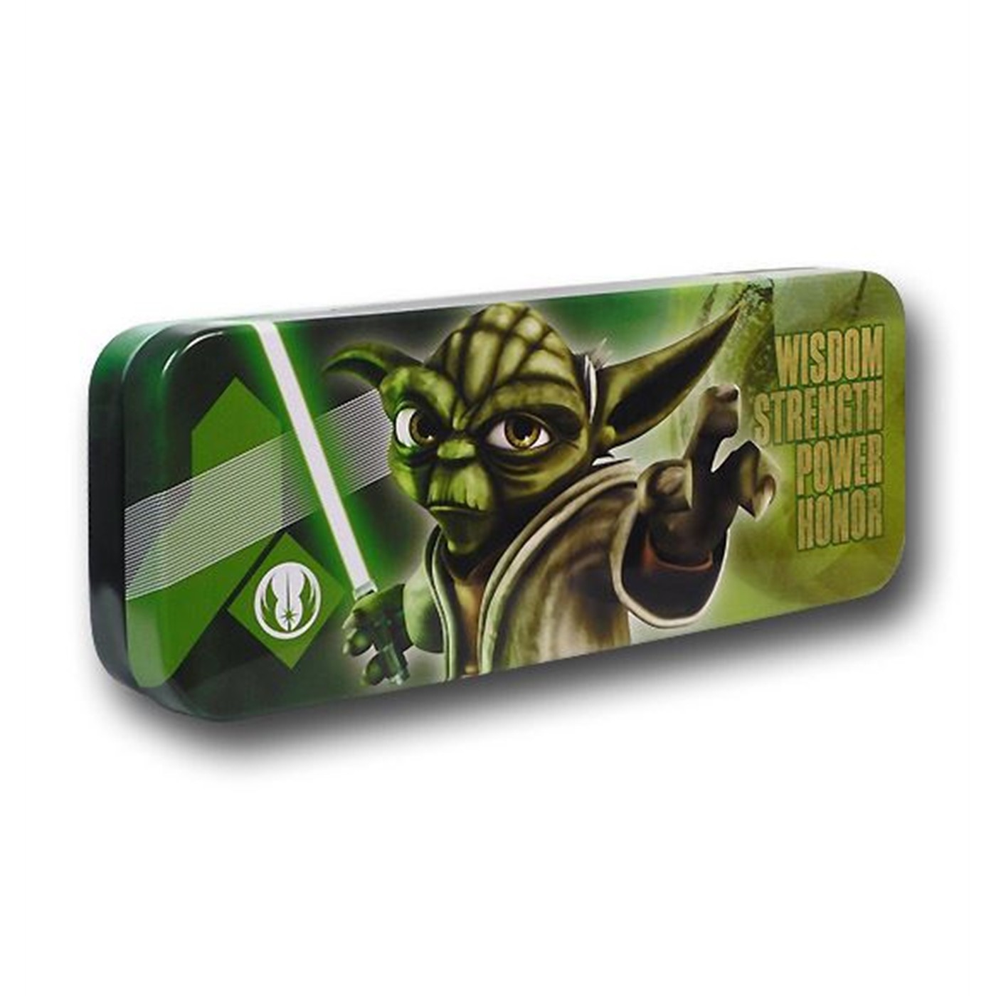 Star Wars Clone Wars Yoda Grip Pencil Box
