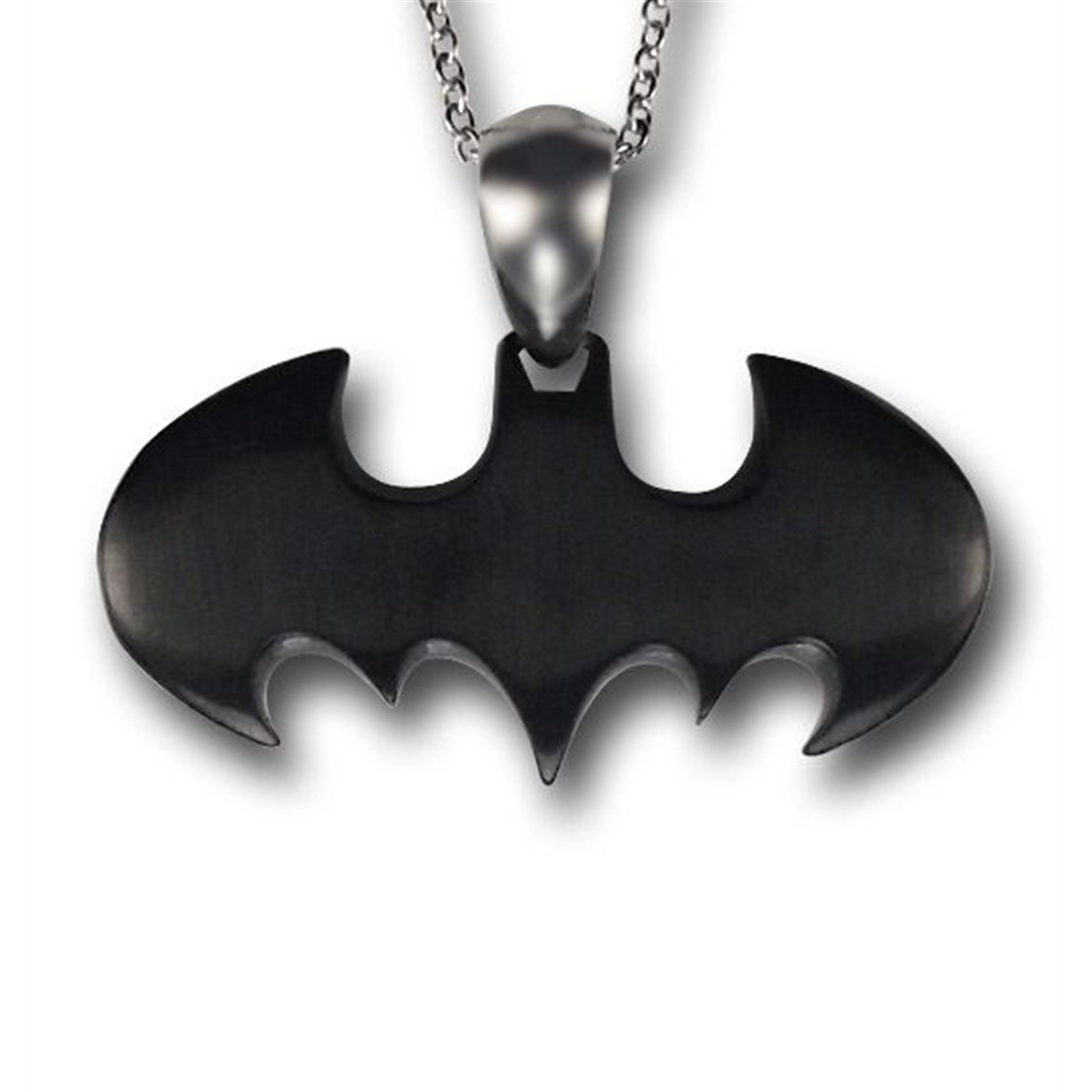 Batman Symbol Pitch Black Pendant