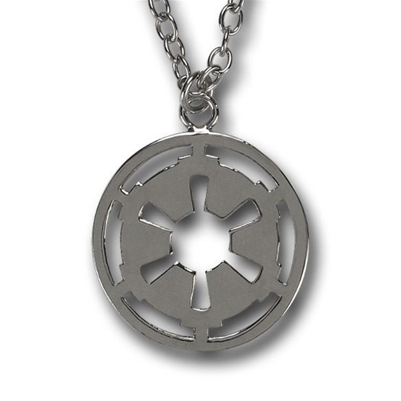 Star Wars Imperial Symbol Chrome Clad Pendant
