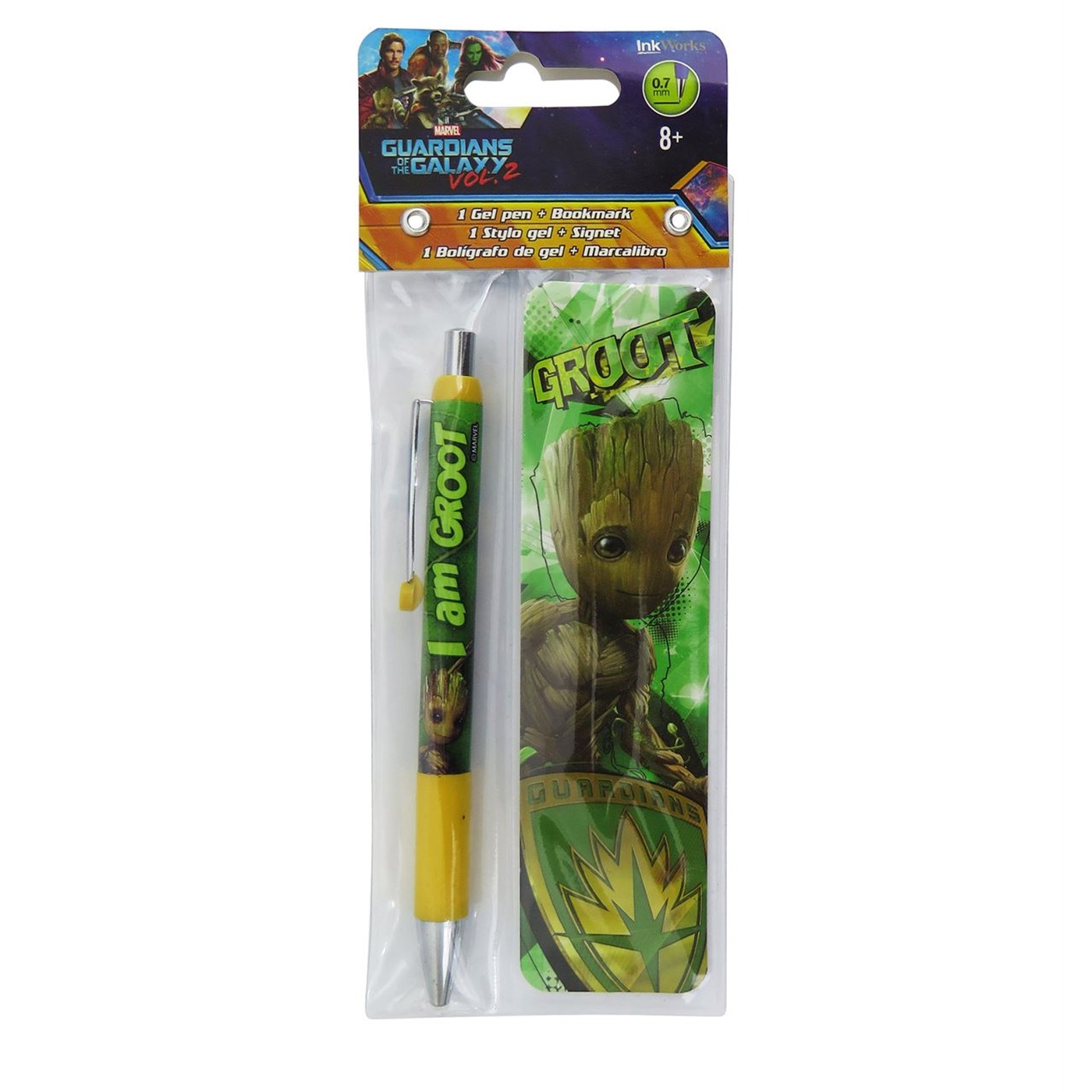 GOTG Vol. 2 Groot Pen and Bookmark Set