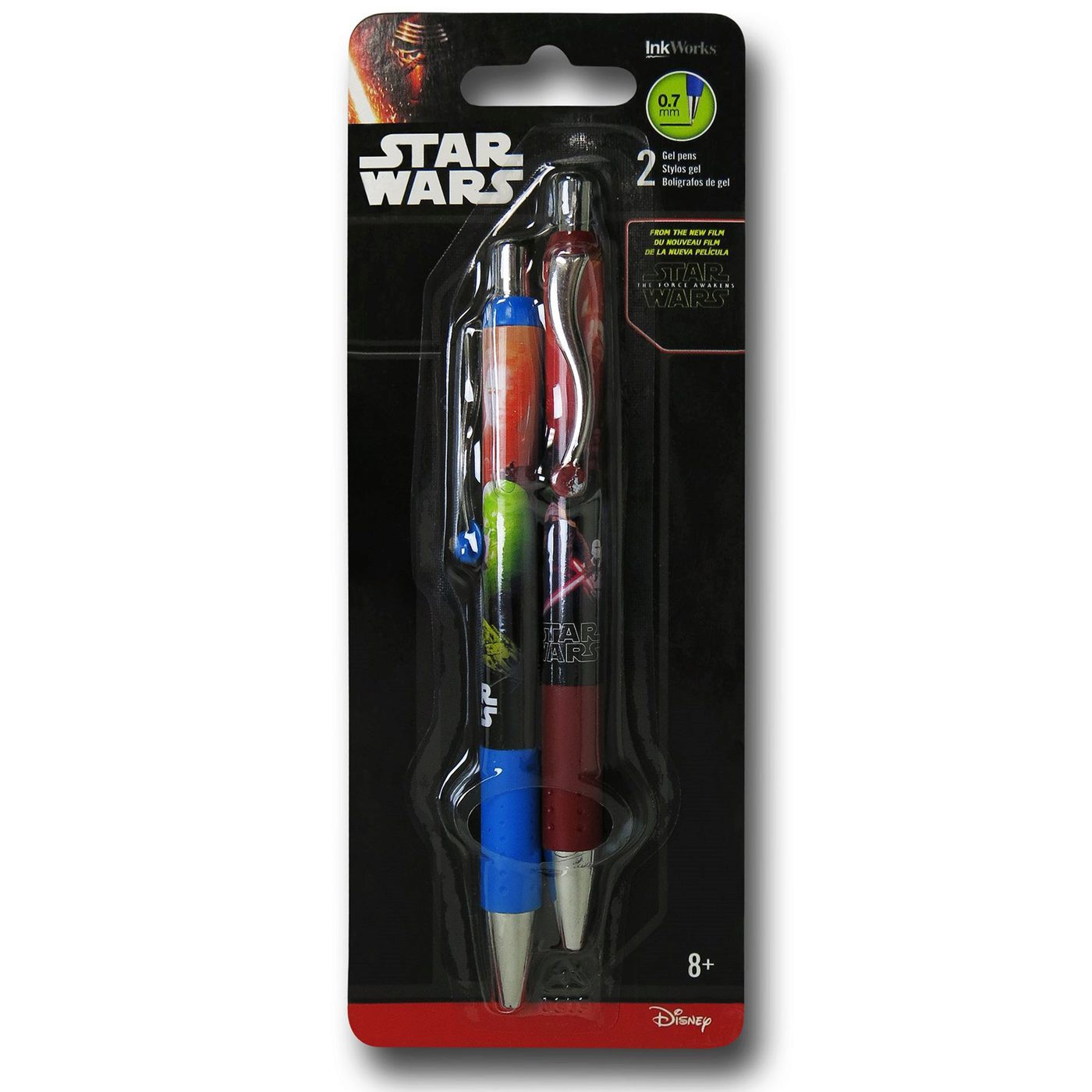 Star Wars Force Awakens Gel Pen 2 Pack