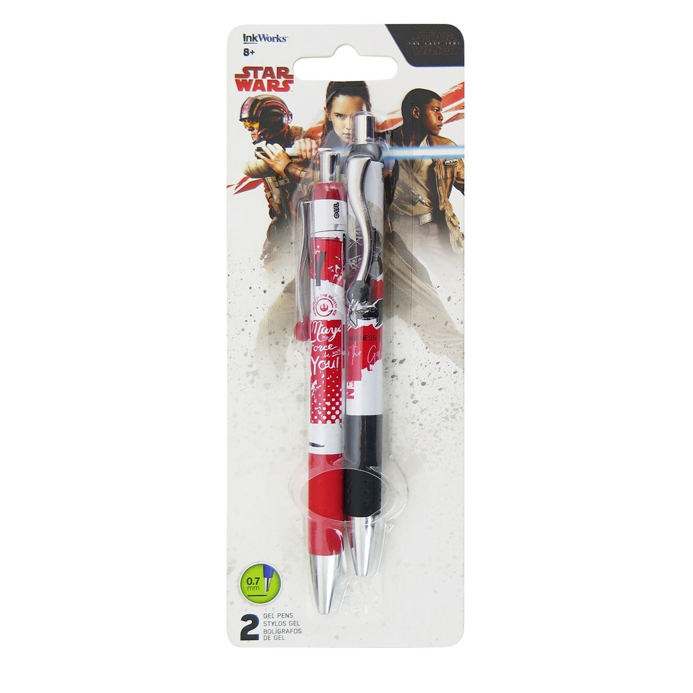 Star Wars Last Jedi Gel Pens 2-Pack