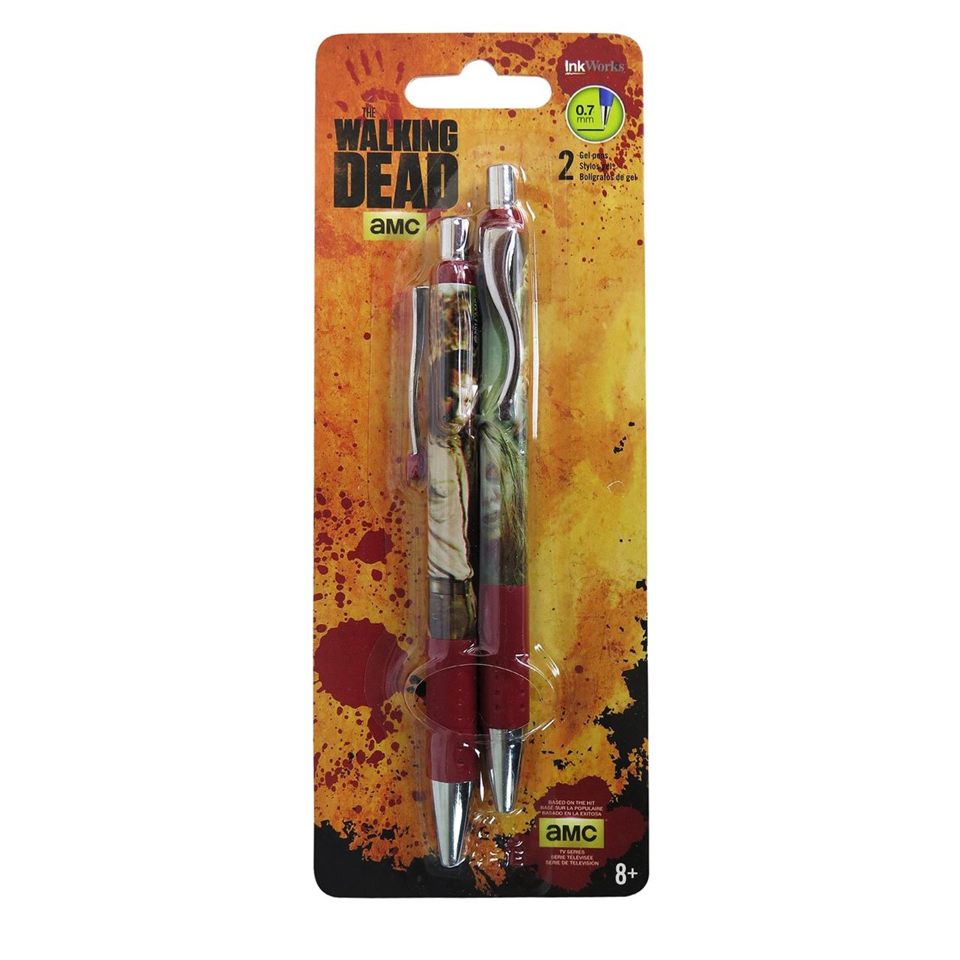 Walking Dead Gel Pen 2-Pack