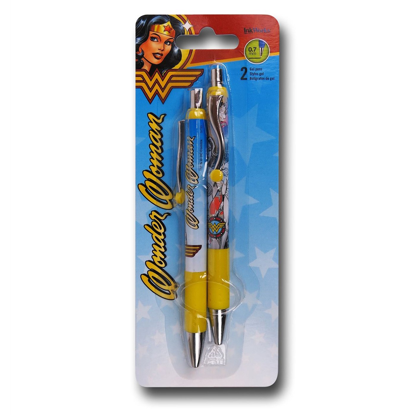 Wonder Woman Gel Pen 2-Pack