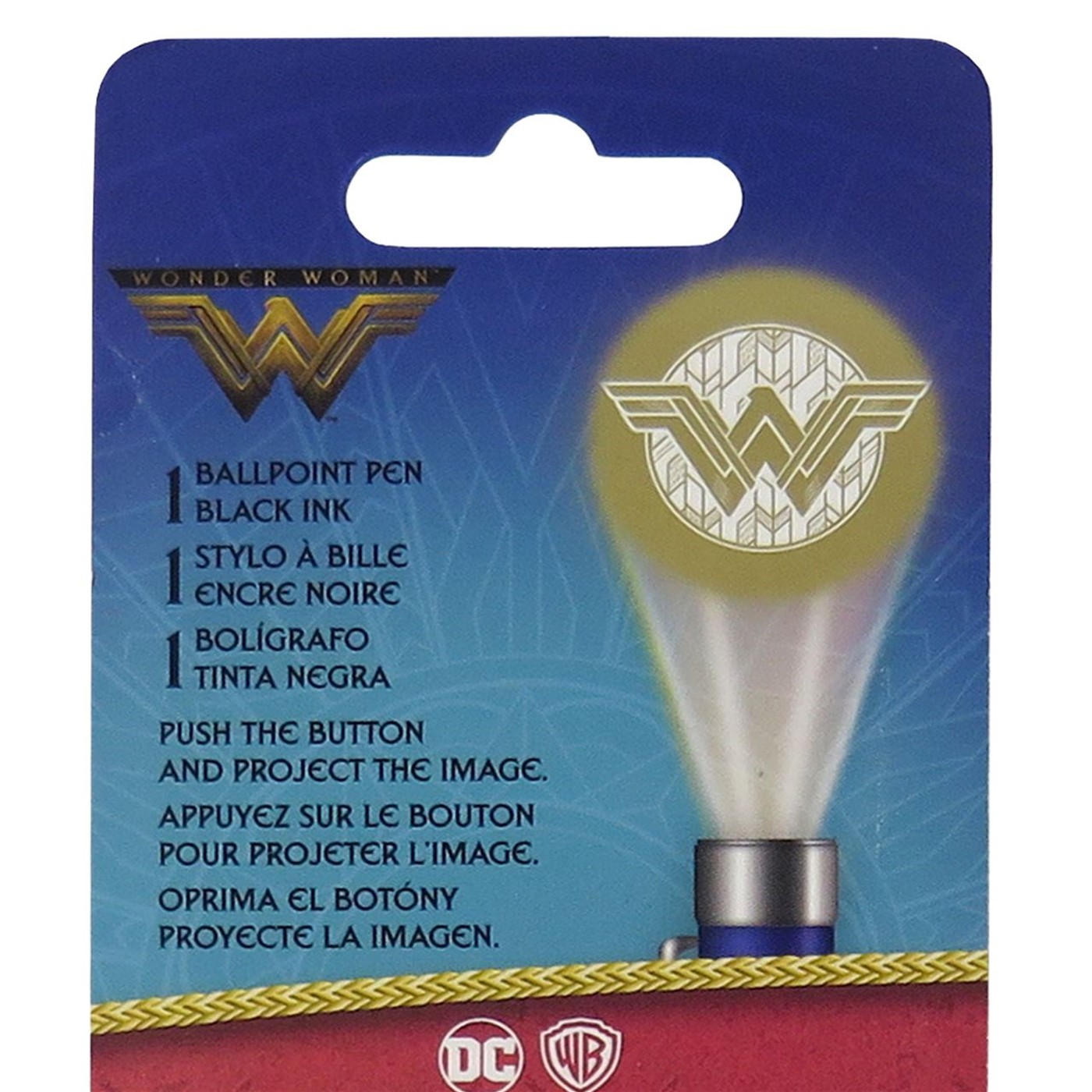 Wonder Woman Symbol Projector Pen