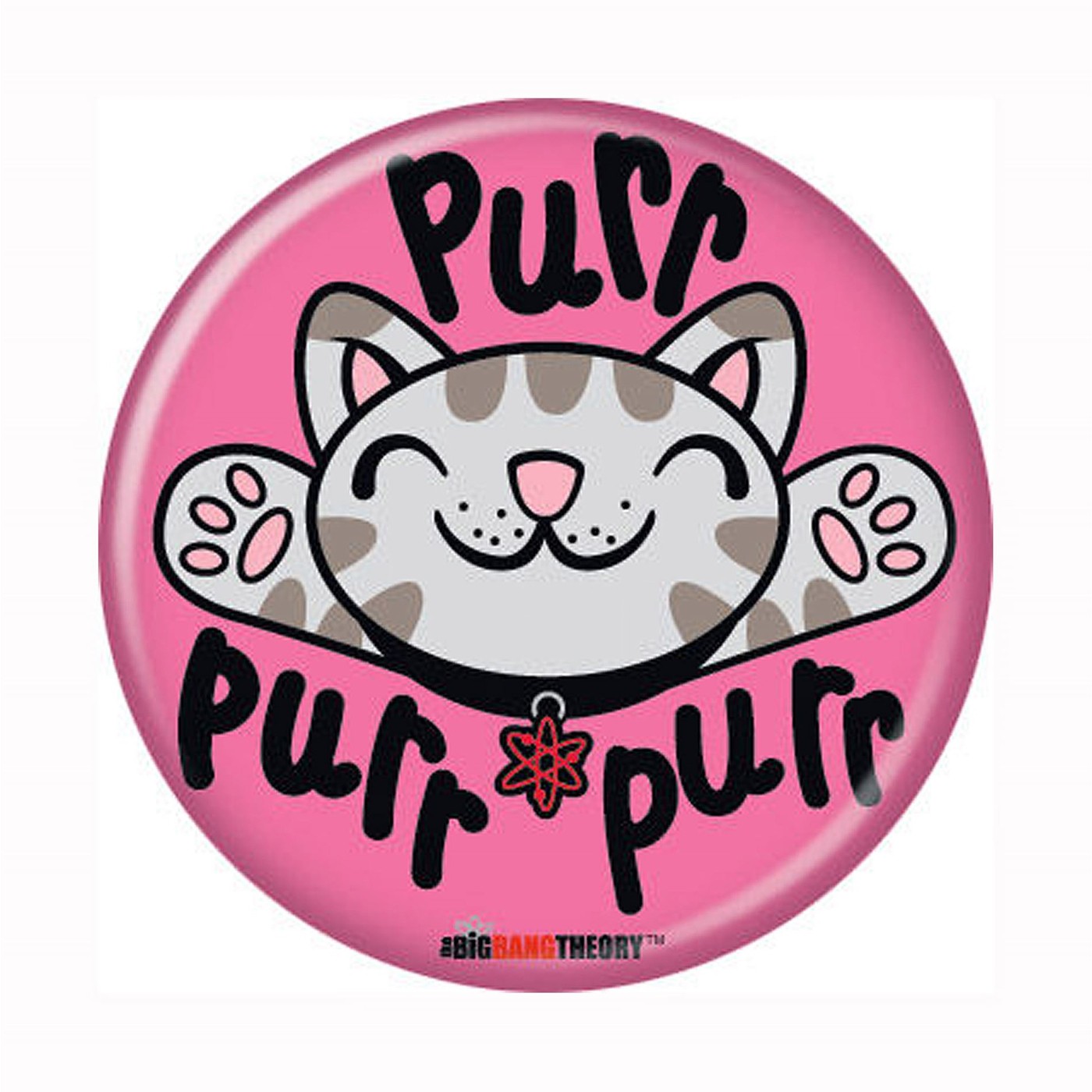 Big Bang Theory Soft Kitty Purr Button