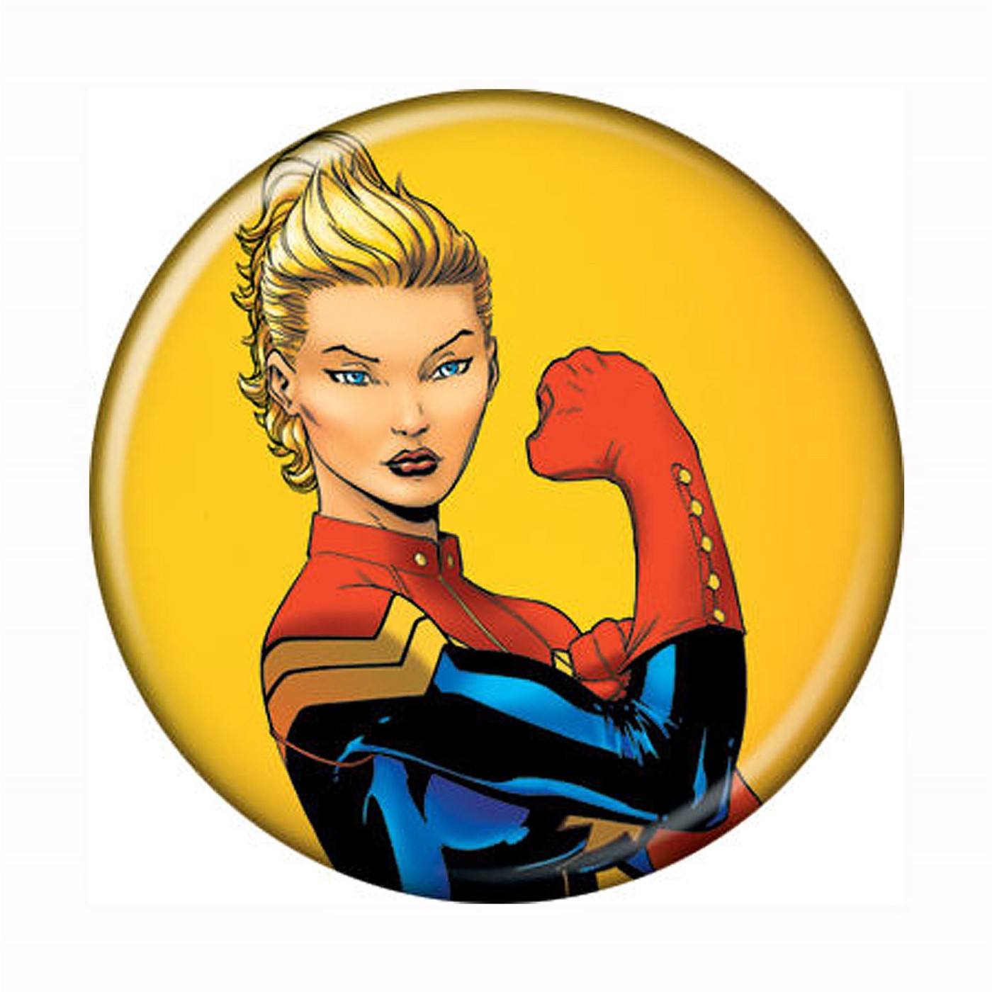 Captain Marvel #2 Button