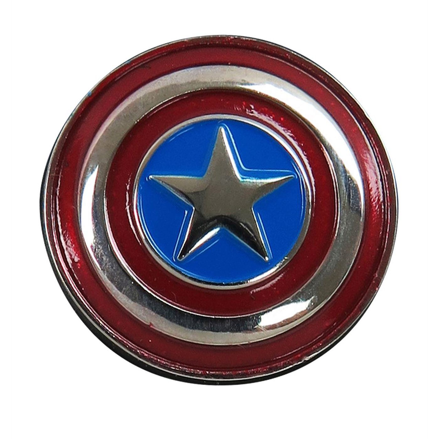 Captain America Shield Colored Lapel Pin
