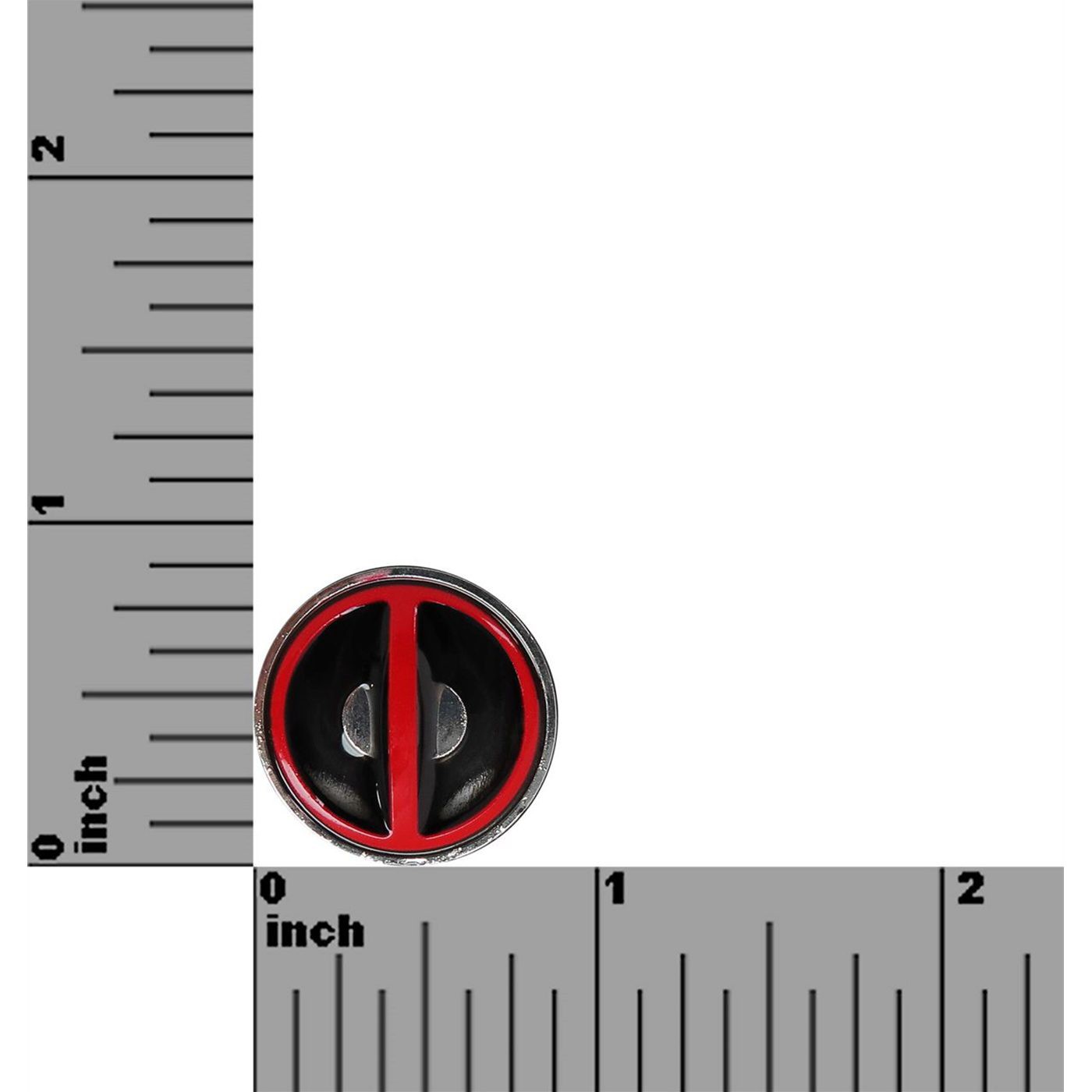 Deadpool Symbol Colored Lapel Pin