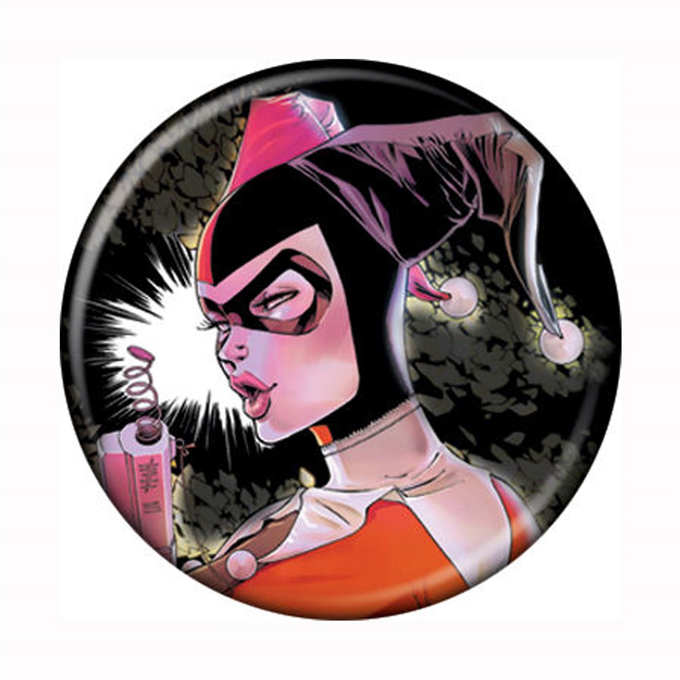 Harley Quinn Sirens Button