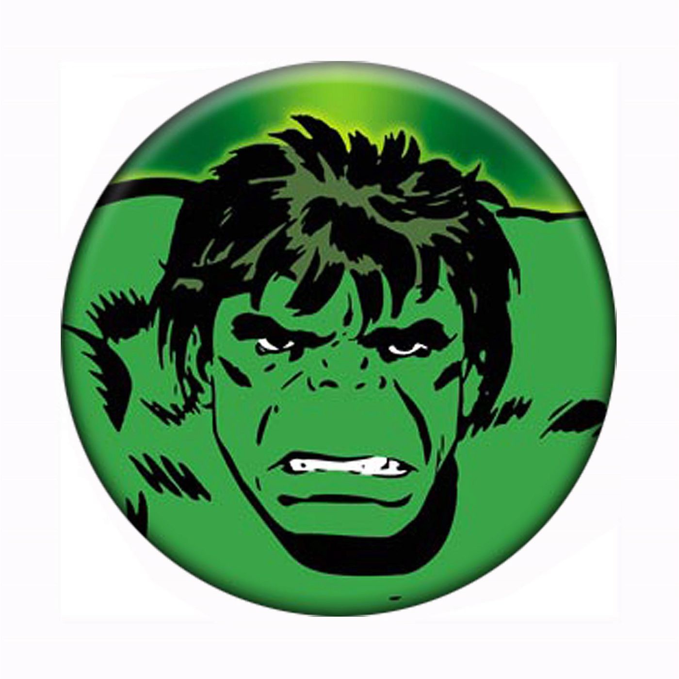 Hulk Close Up Mega Button