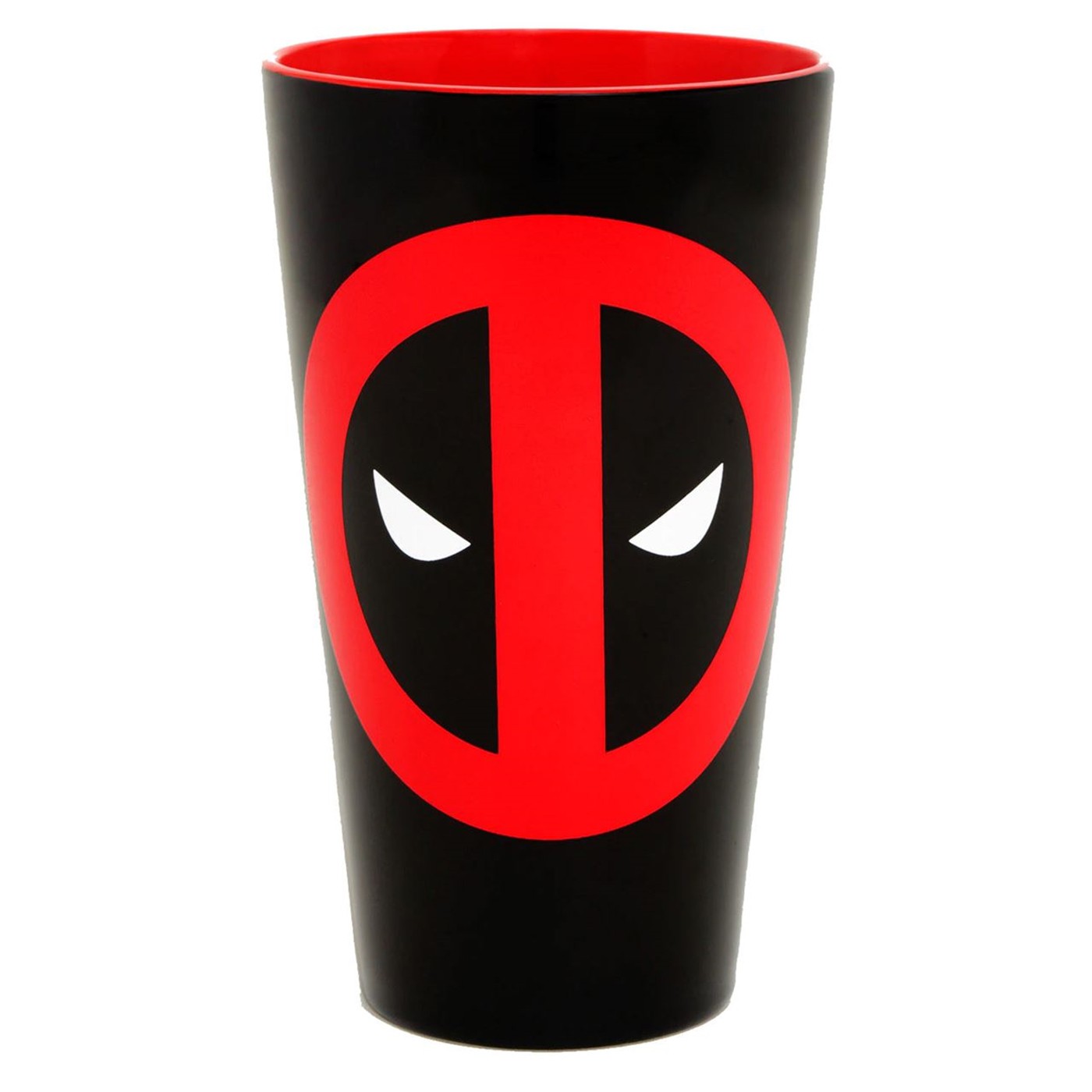 Deadpool Logo Ceramic Pint Glass
