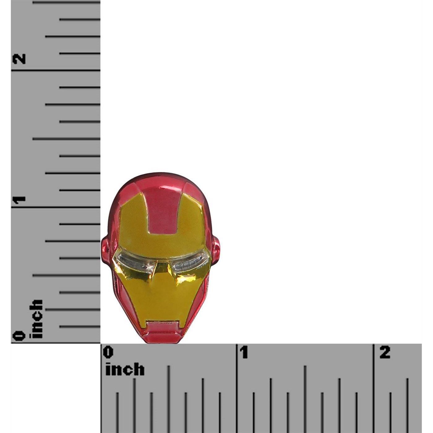 Iron Man Head Colored Lapel Pin