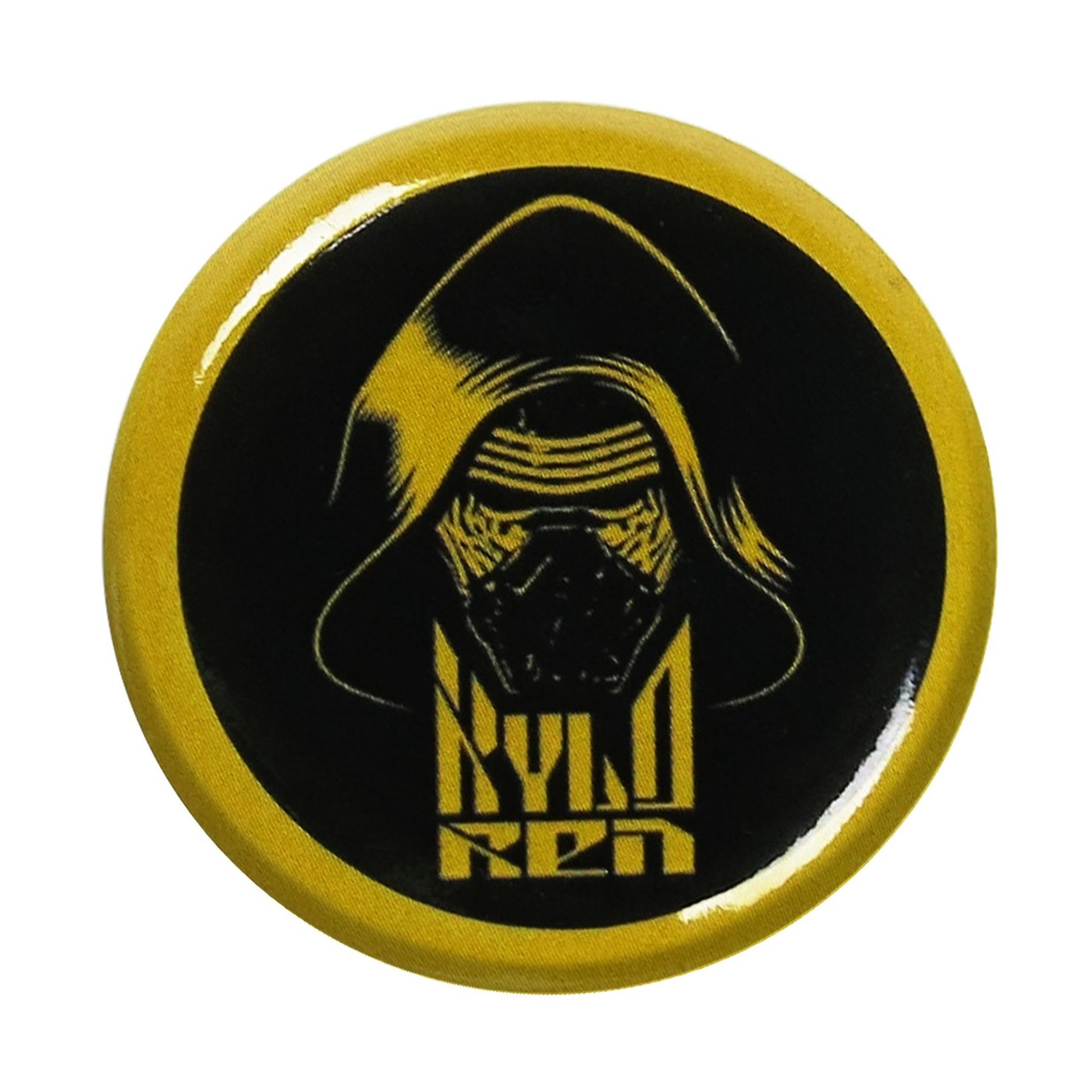 Star Wars Force Awakens Kylo Ren Yellow Button