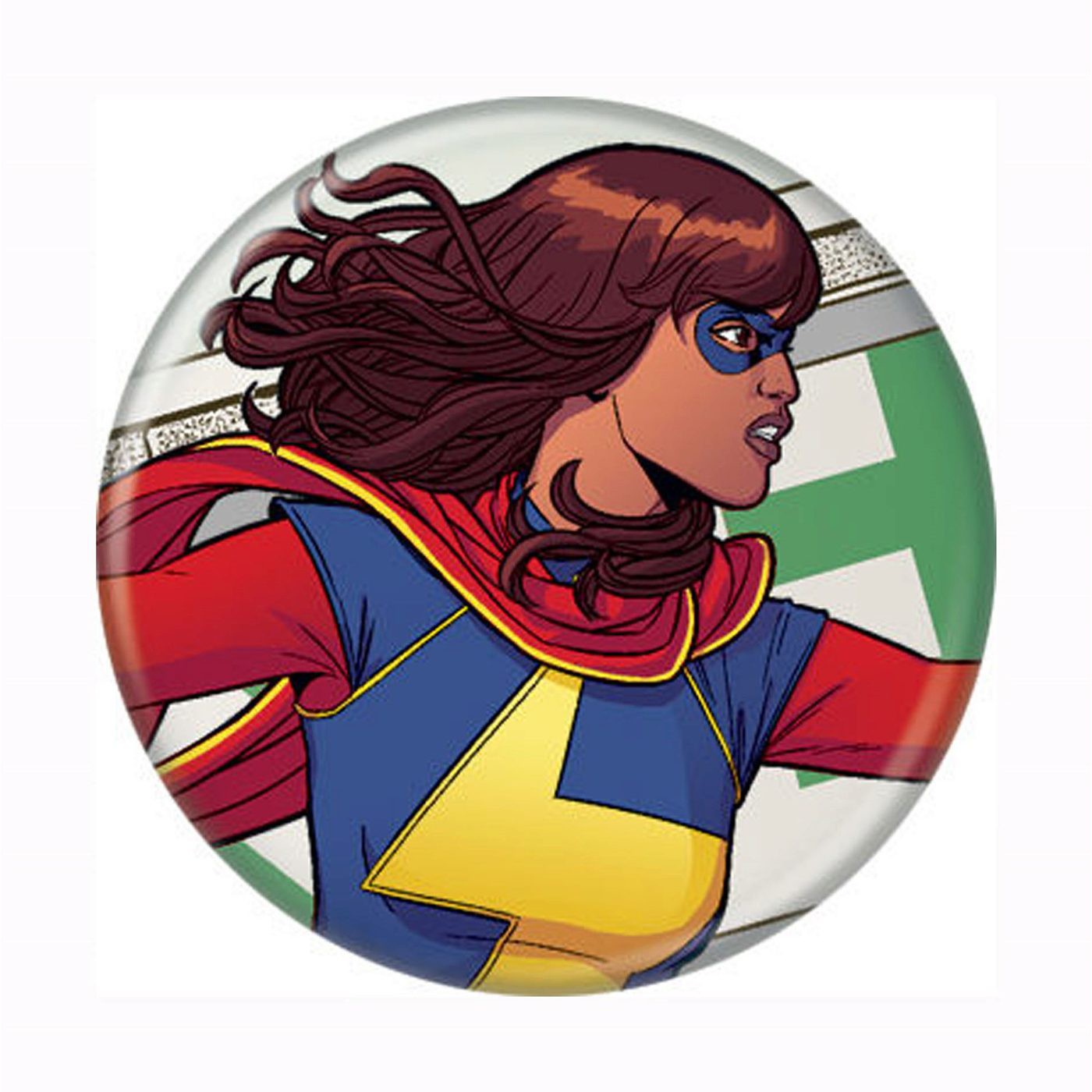 Ms. Marvel Kamala Khan Button