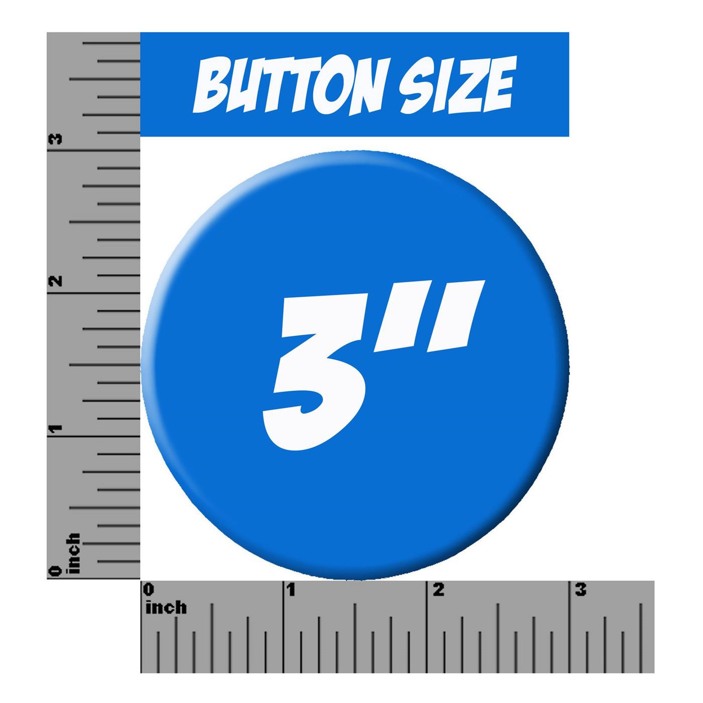 SHIELD Symbol 3" Button