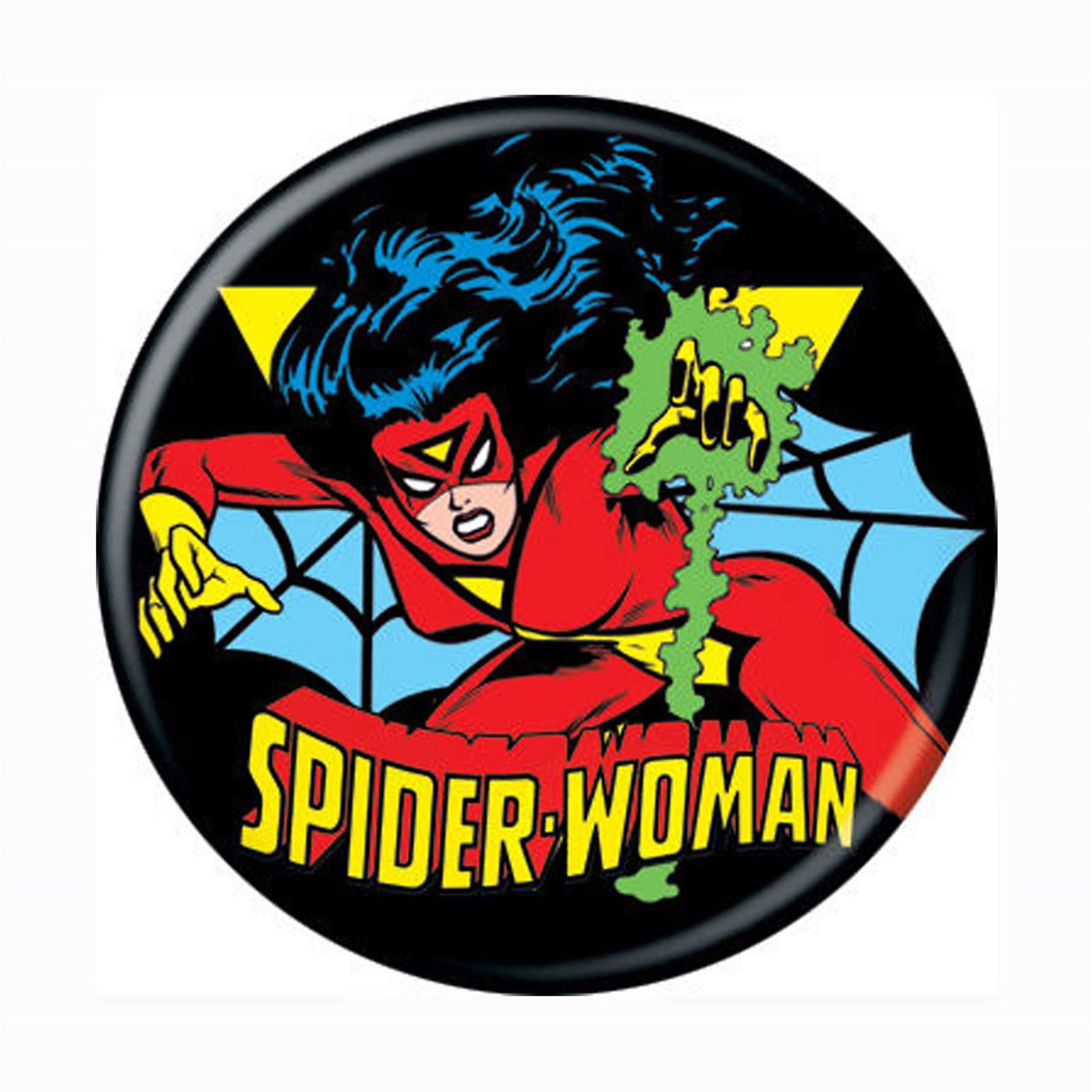 Spiderwoman Classic Button