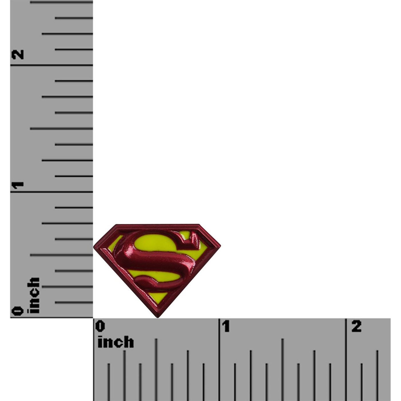 Superman Symbol Colored Lapel Pin